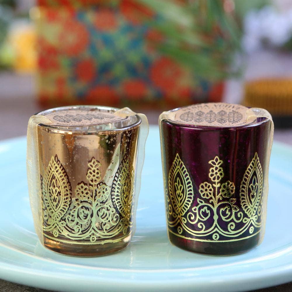 Kate Aspen - Indian Jewel Henna Votives - Assorted - Image 9
