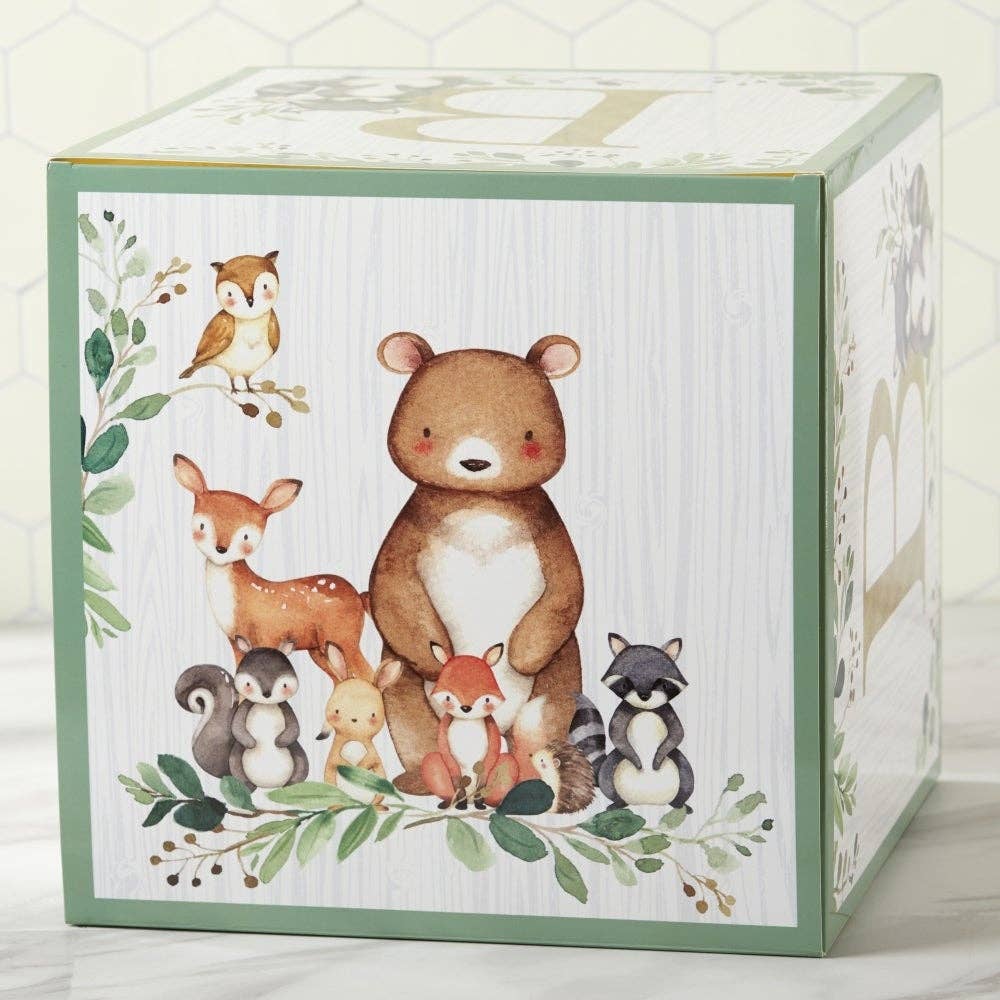 Woodland Baby Block Box (Set of 4) - Image 4