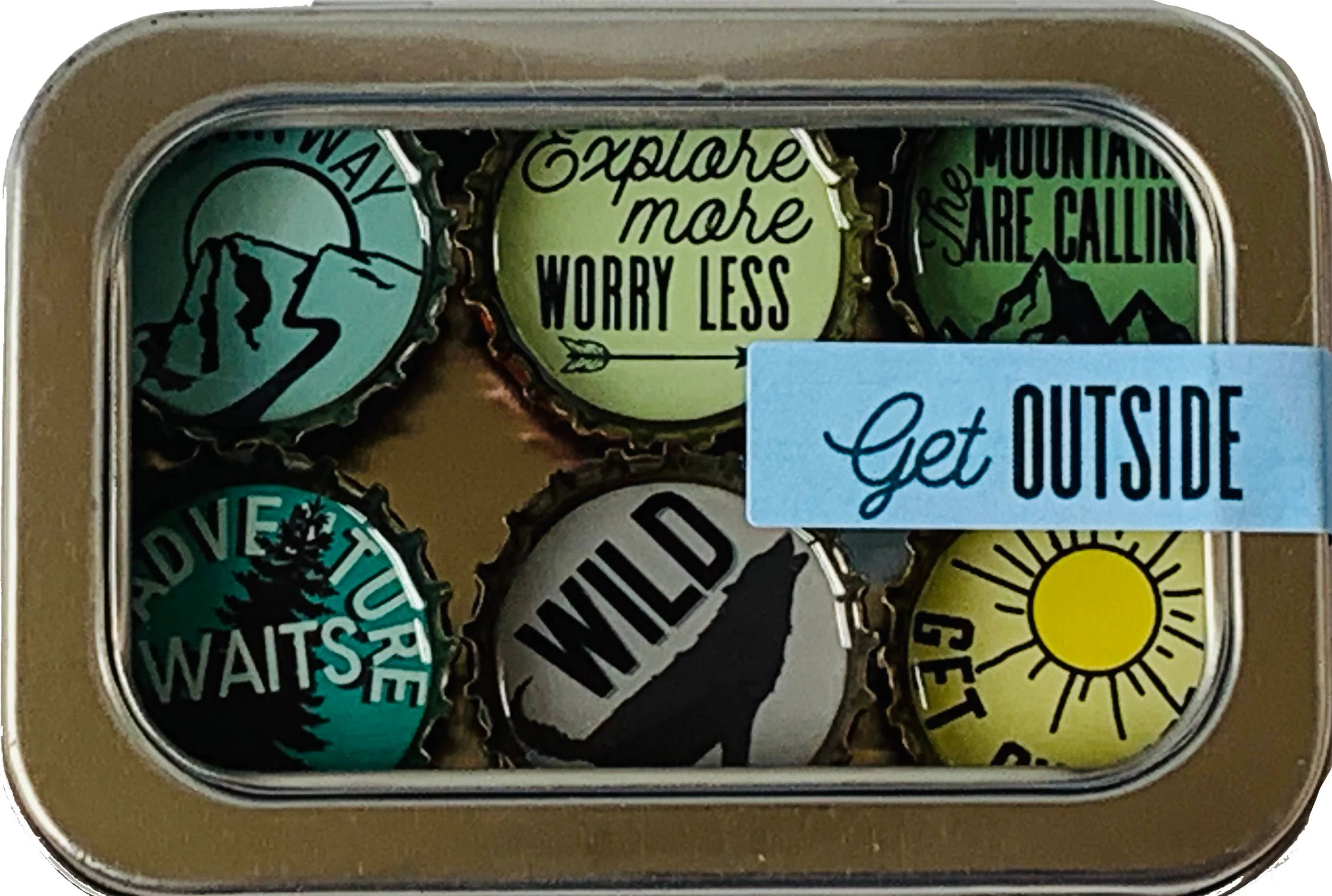 Get Outside Magnets - Spring Decor