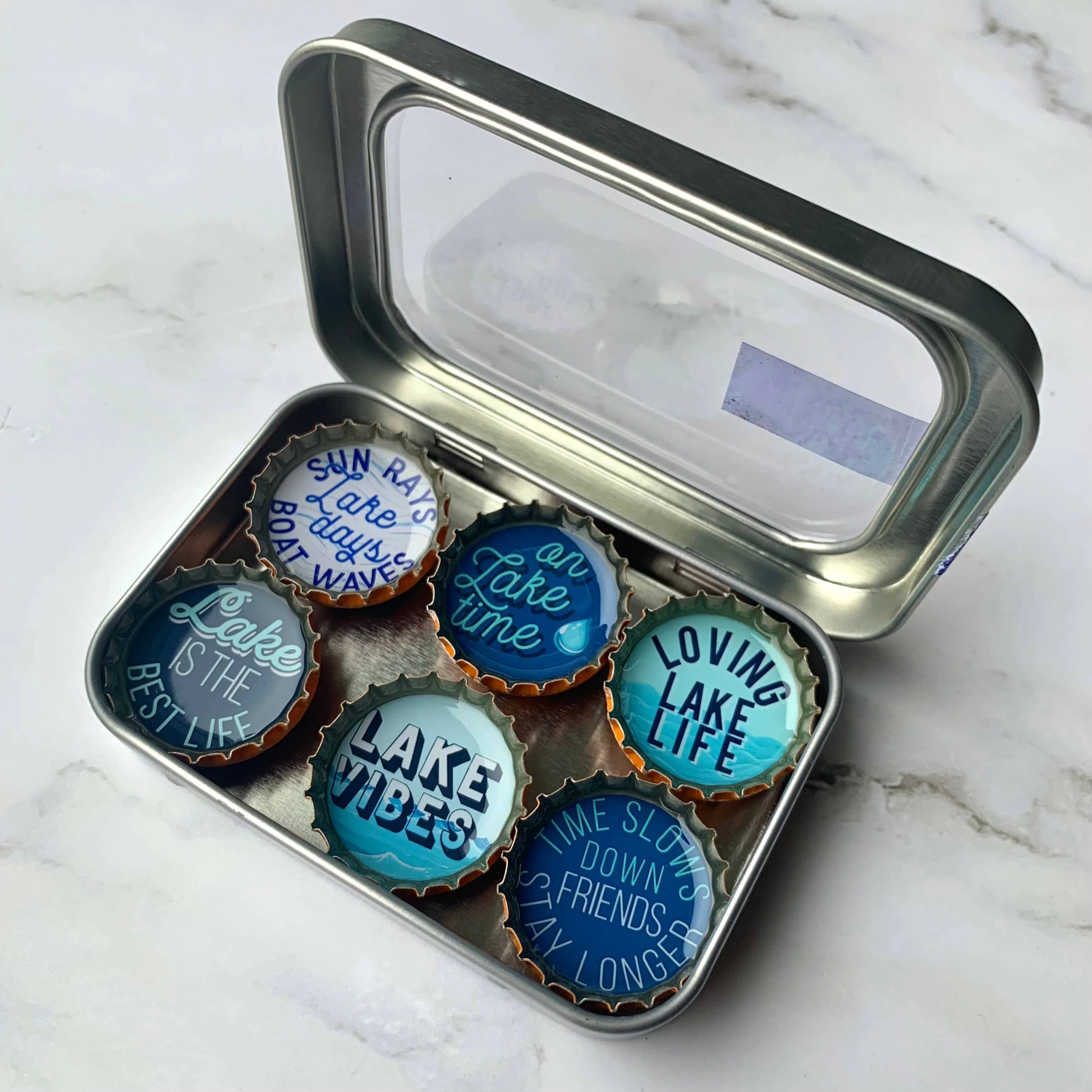 Lake Life Magnets - Spring decor. Handmade & Eco-friendly - Image 5