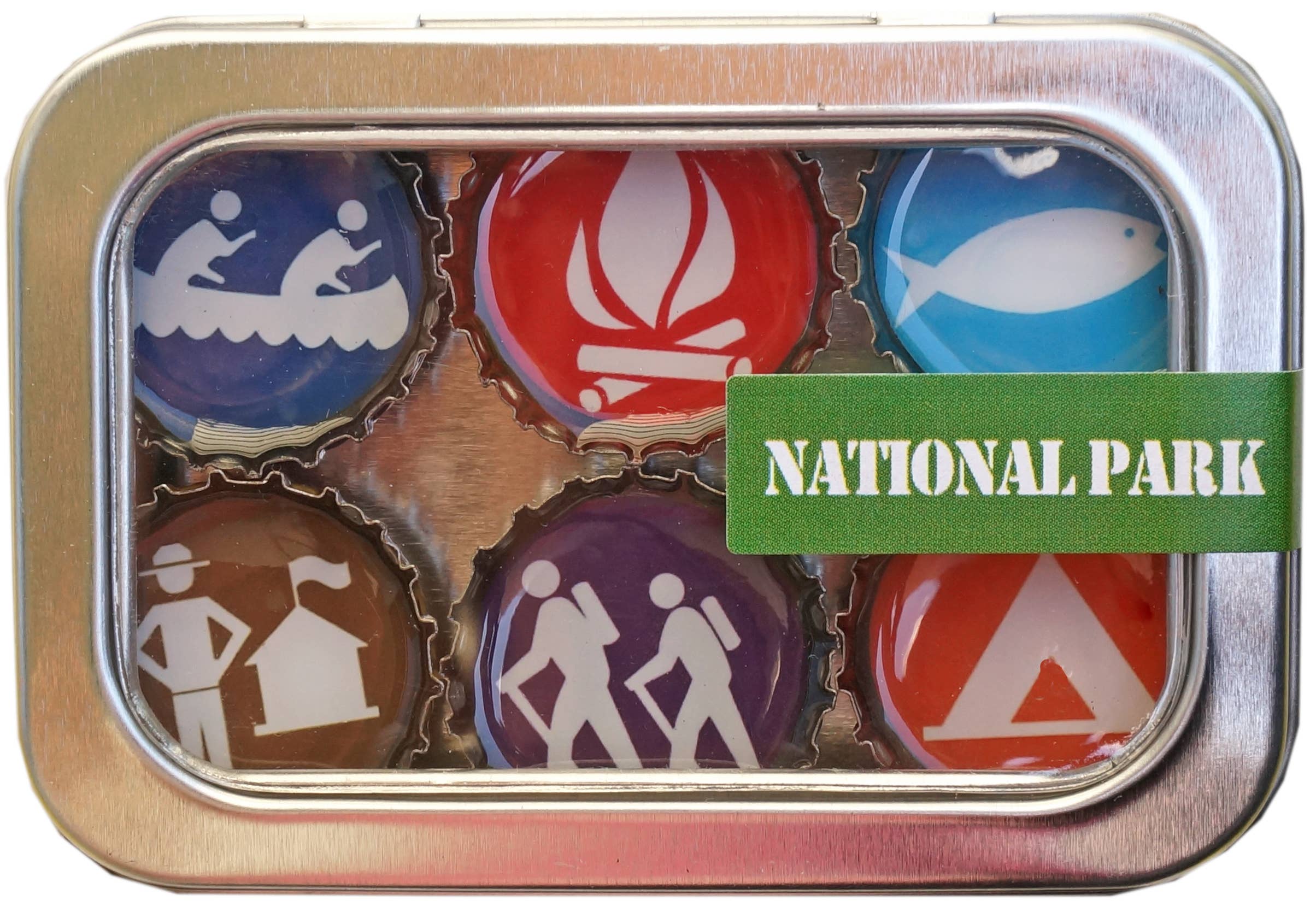 National Park Magnets - Spring decor, Handmade & Eco-friend