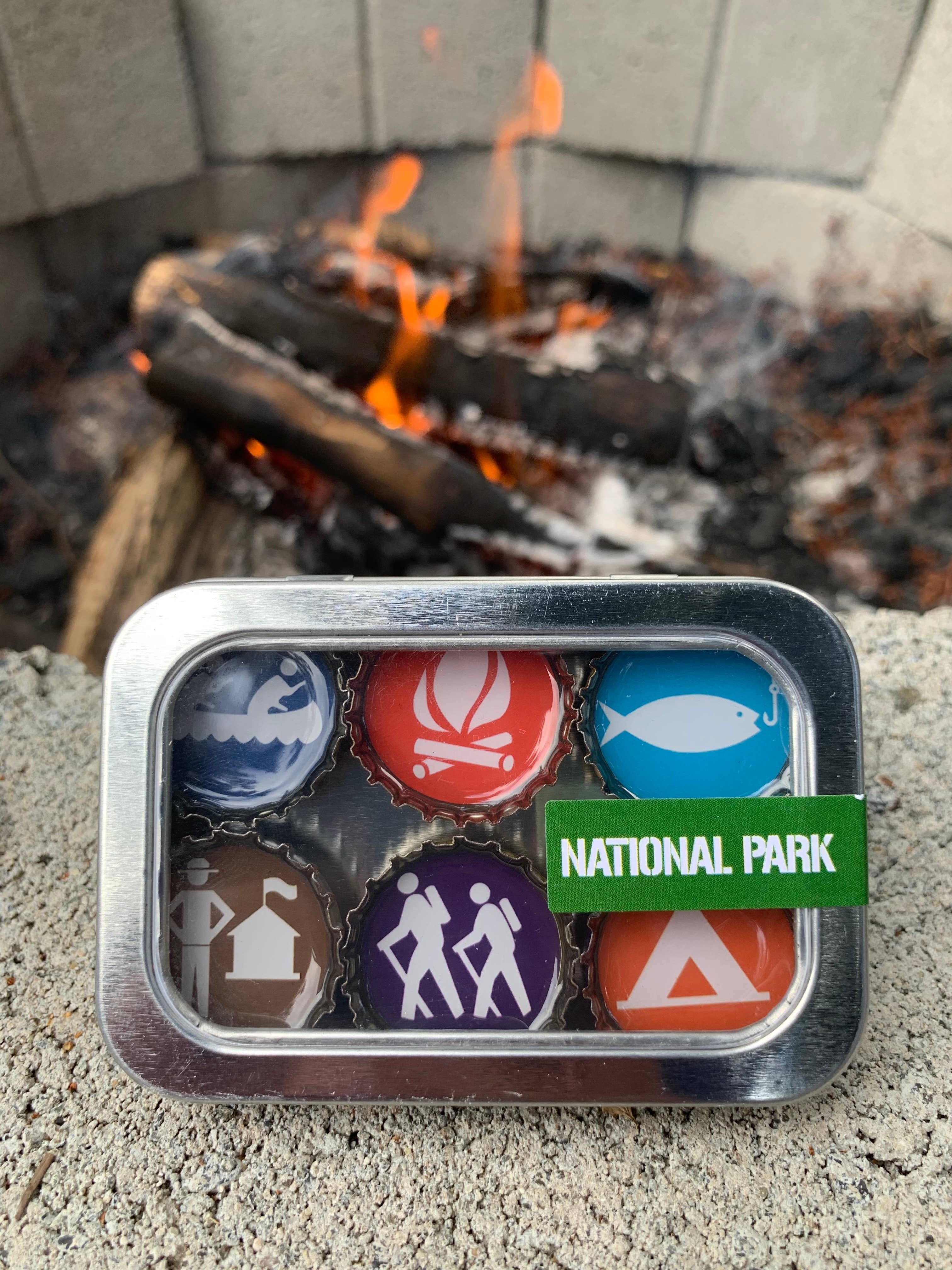 National Park Magnets - Spring decor, Handmade & Eco-friend - Image 3