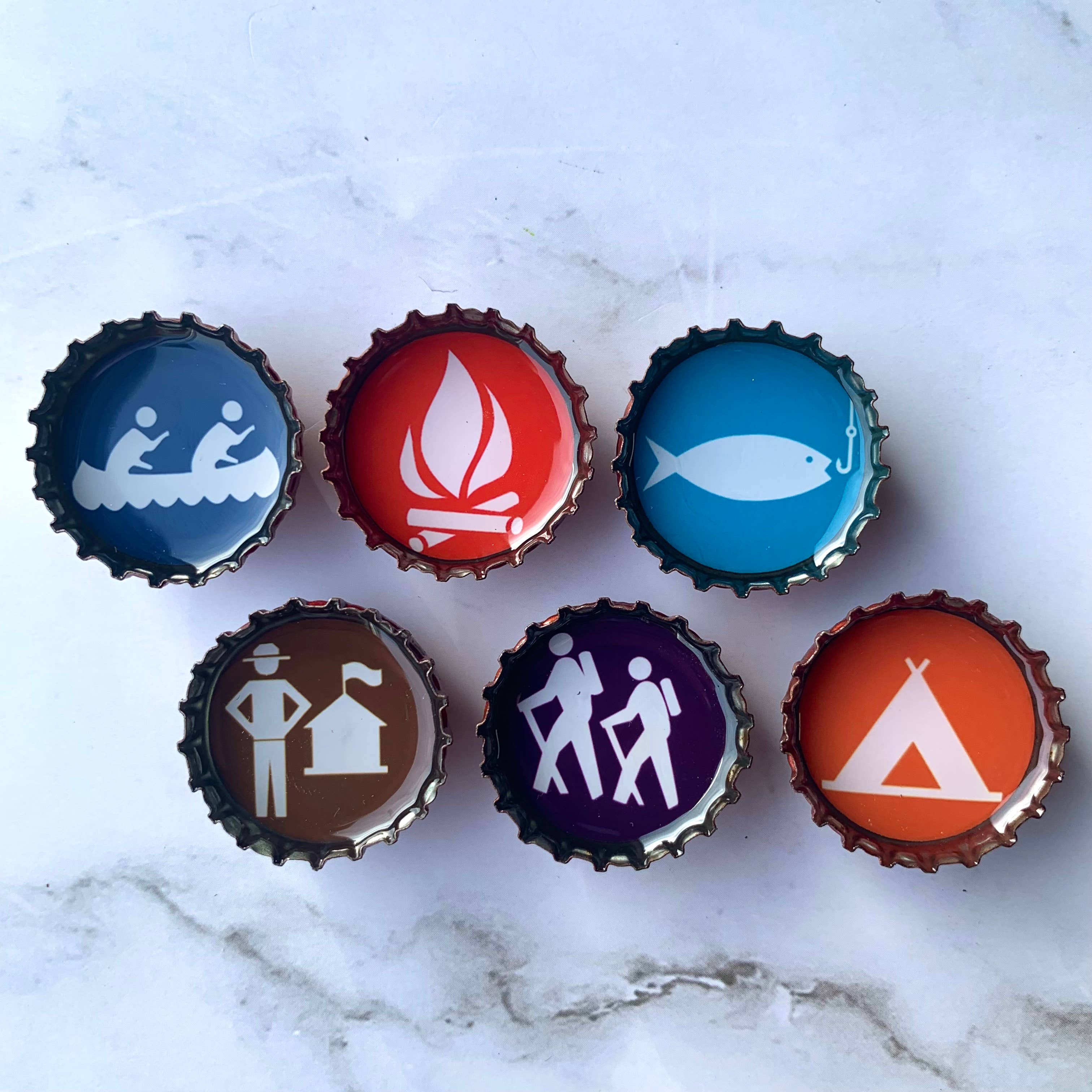 National Park Magnets - Spring decor, Handmade & Eco-friend - Image 6