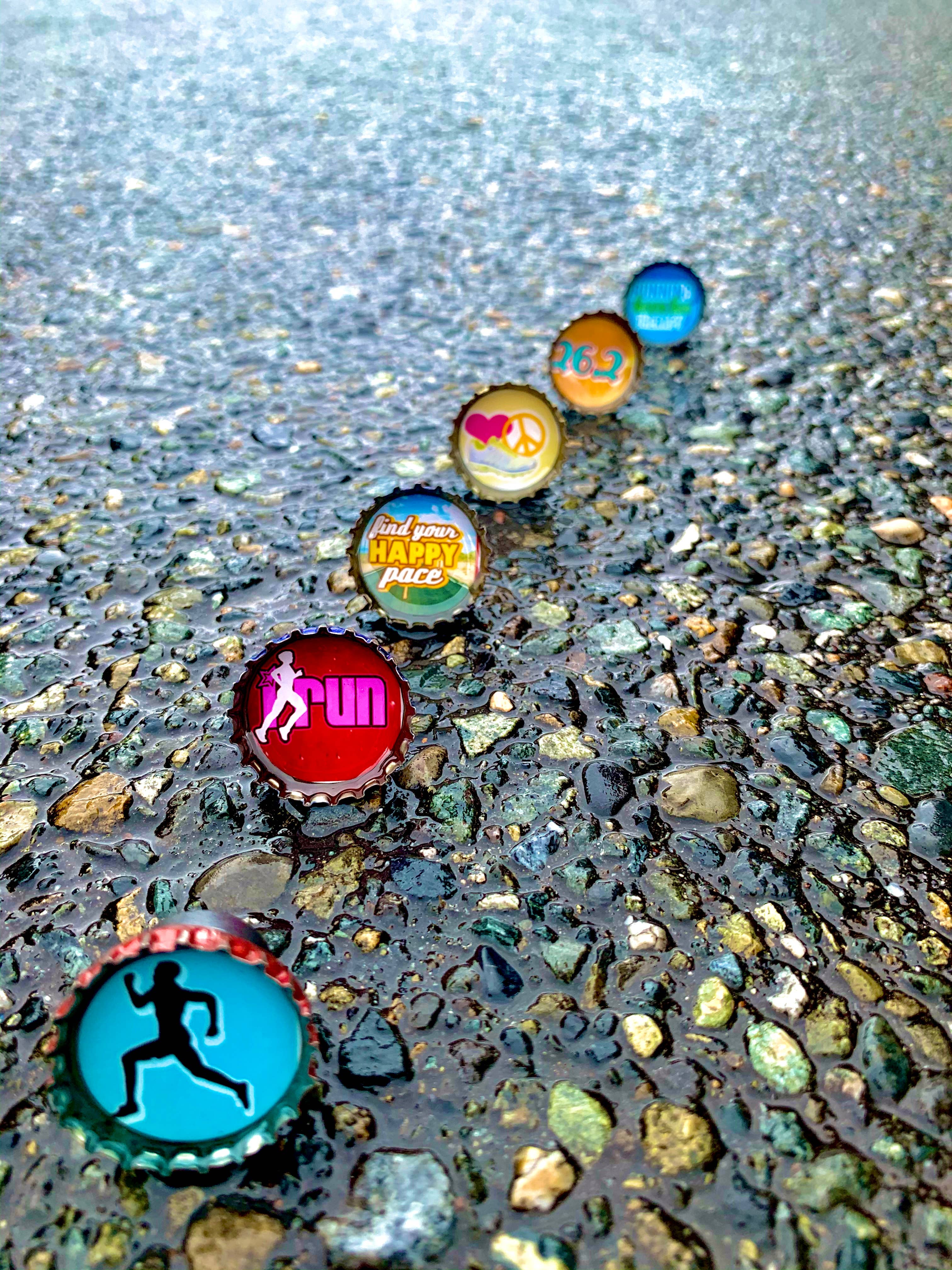 Running Magnets - Spring decor. Handmade & Eco-friendly - Image 2