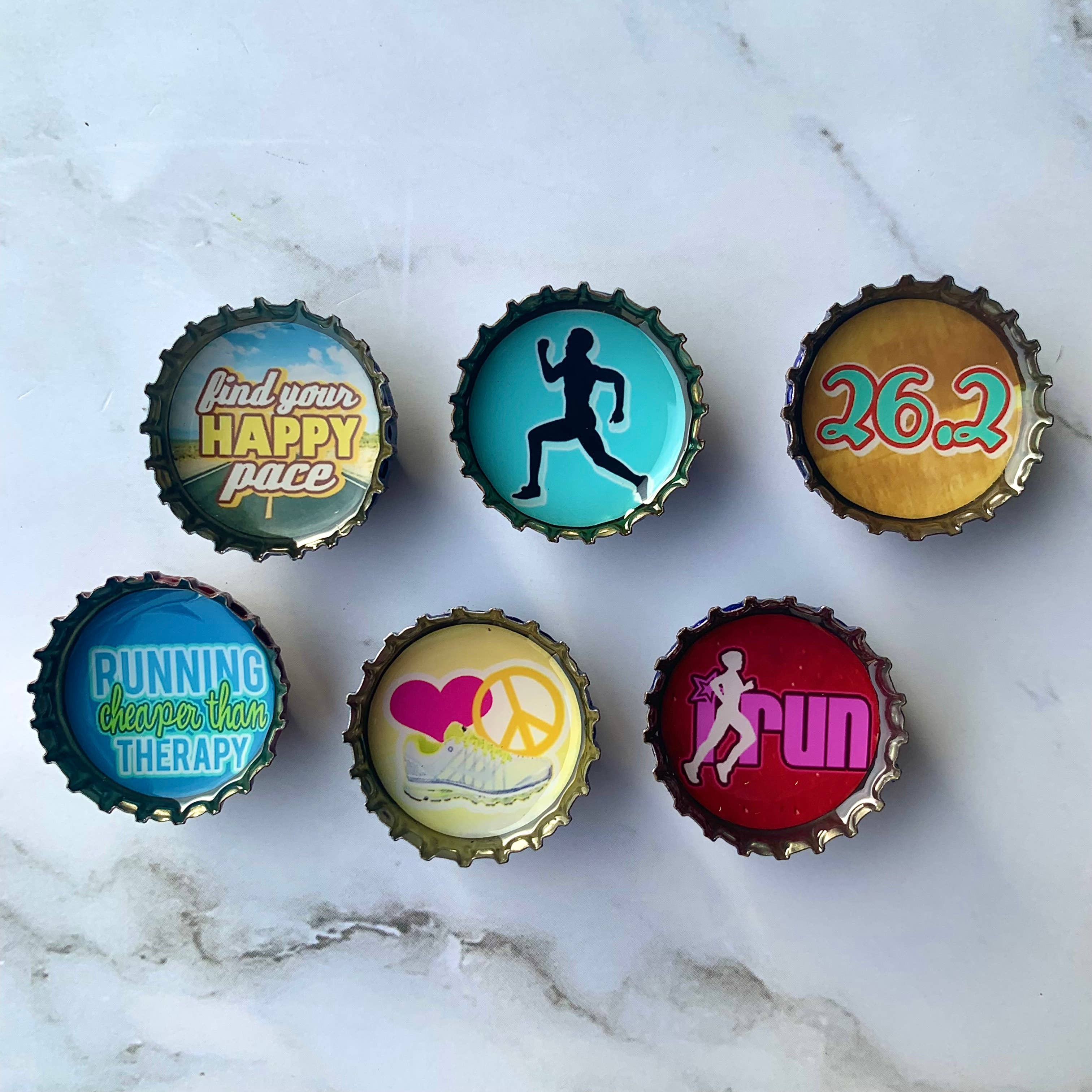 Running Magnets - Spring decor. Handmade & Eco-friendly - Image 5