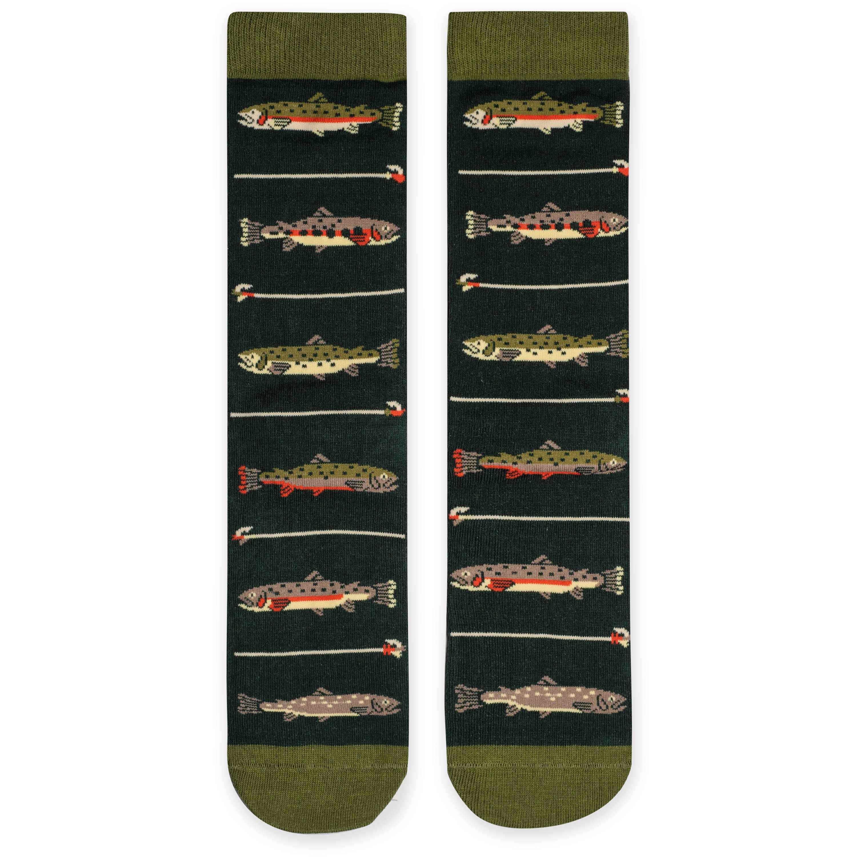 Keepin' It Reel Funny Fishing Socks - Image 7