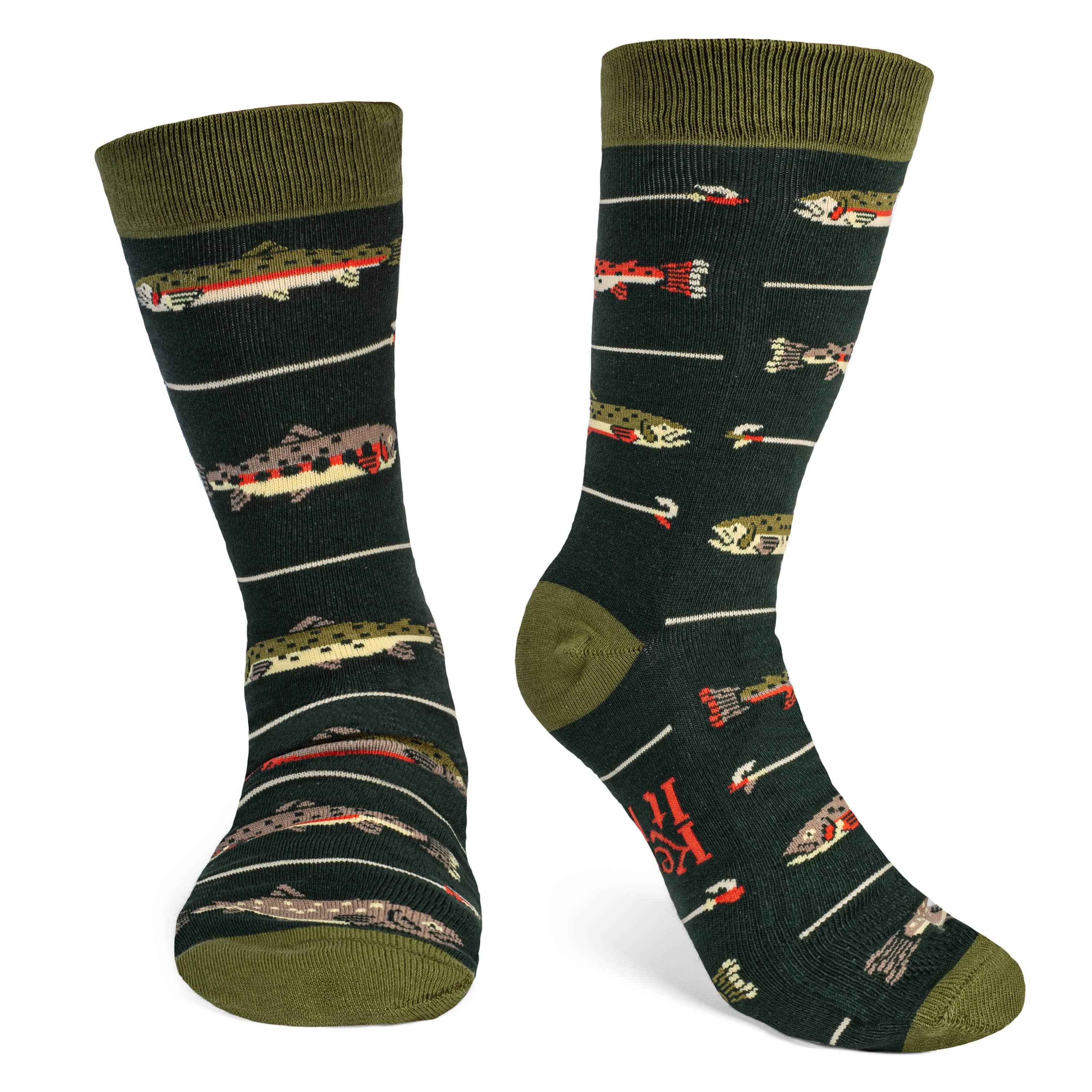 Keepin' It Reel Funny Fishing Socks - Image 8
