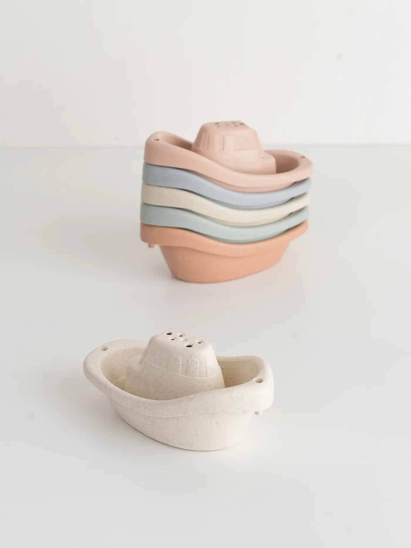 Wheat Straw Boat Toy Set - Image 4