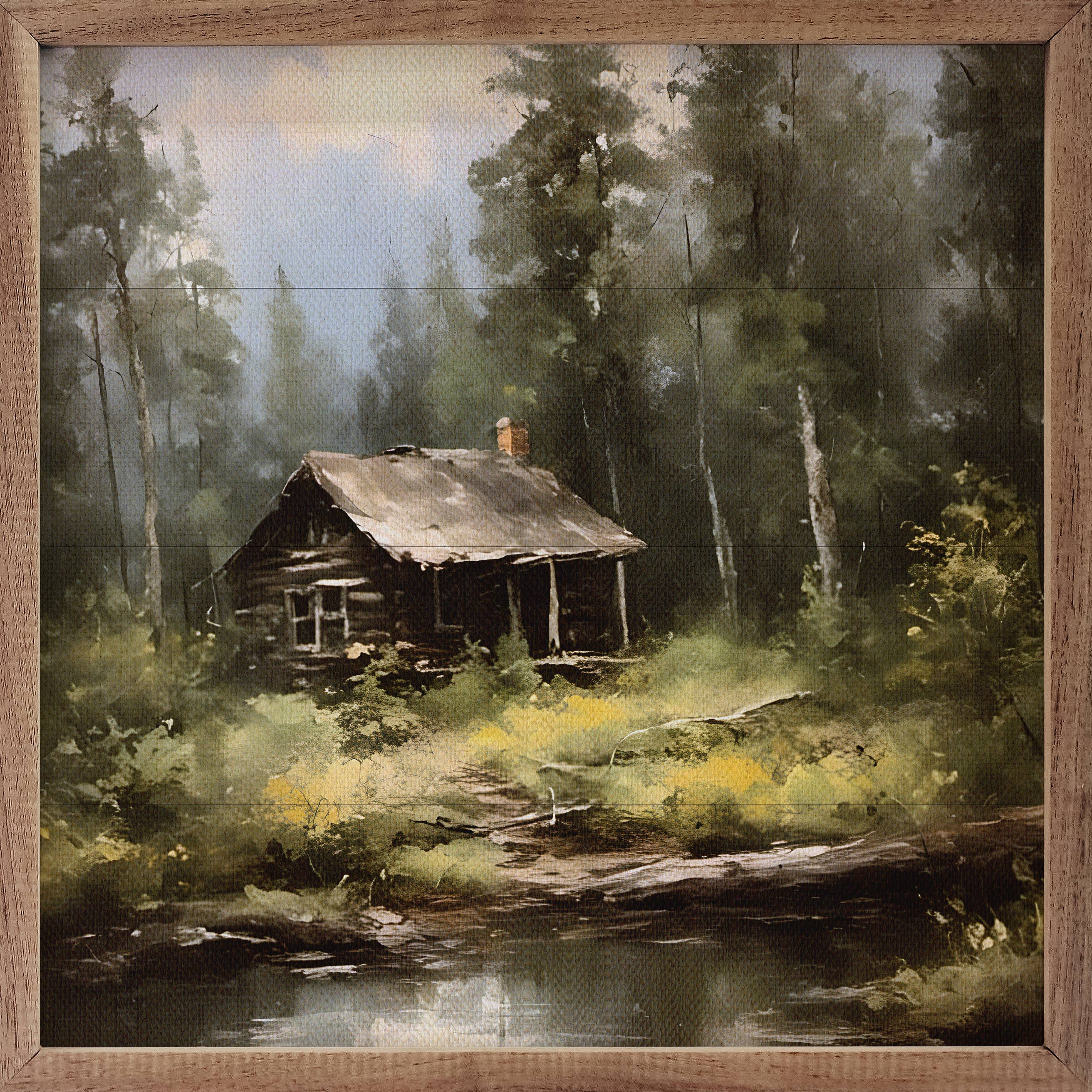 Cabin by Pond - Image 2