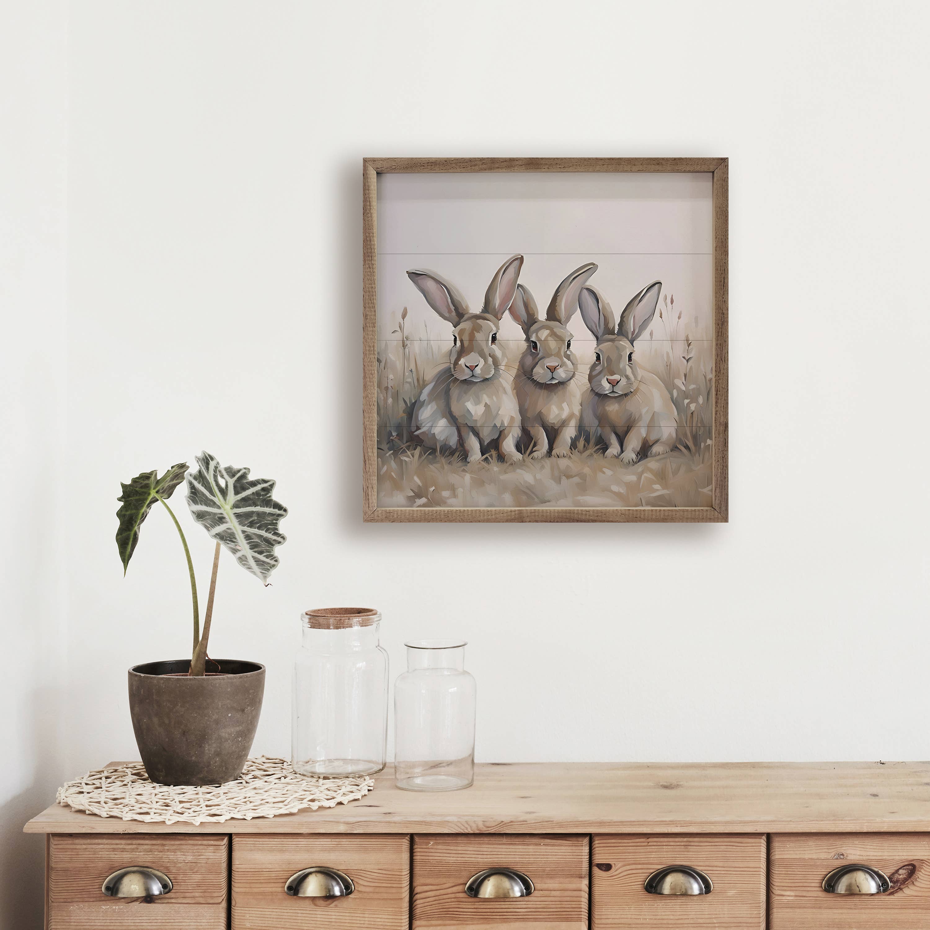 Neutral Three Rabbits - Image 3