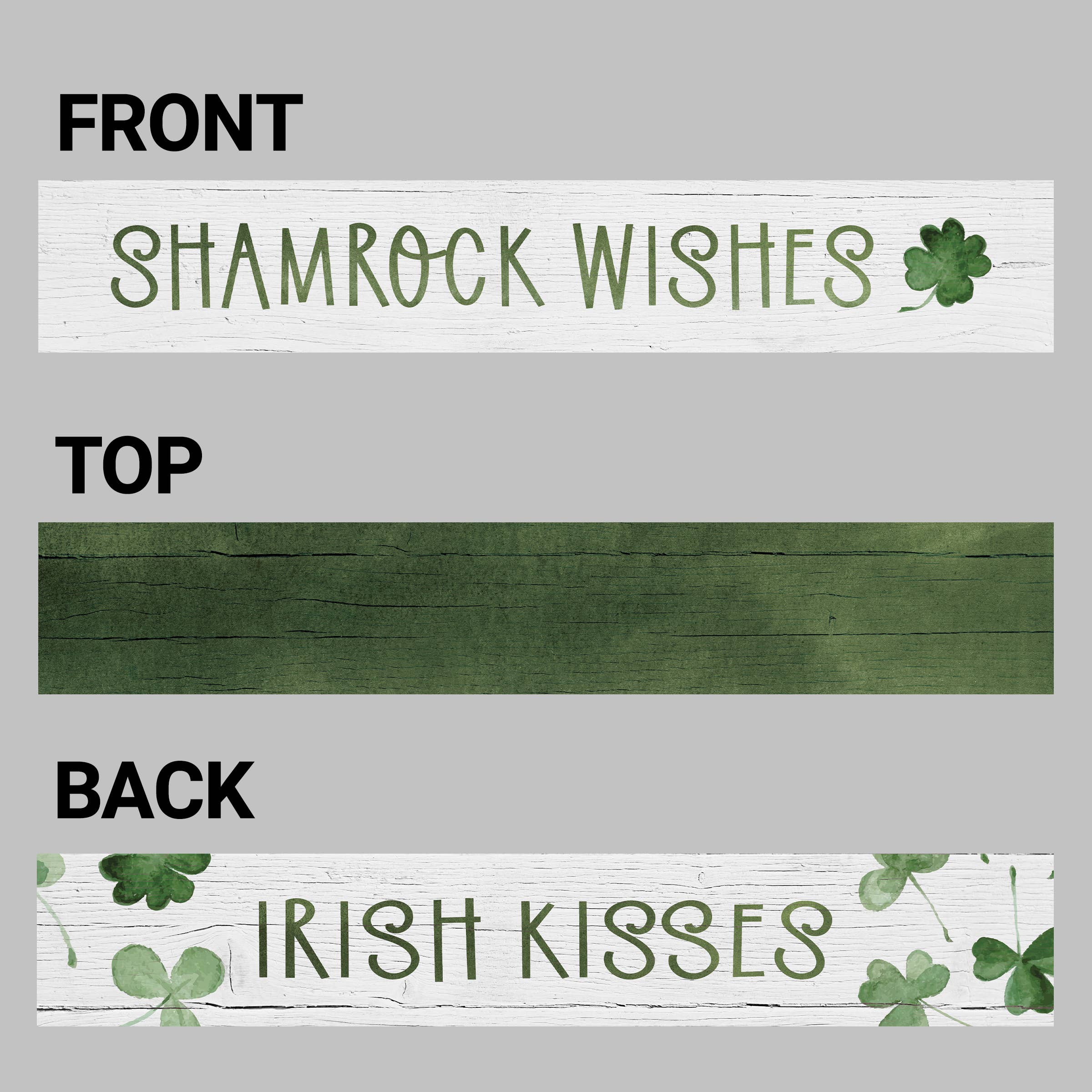 Shamrock Wishes Block - Image 3