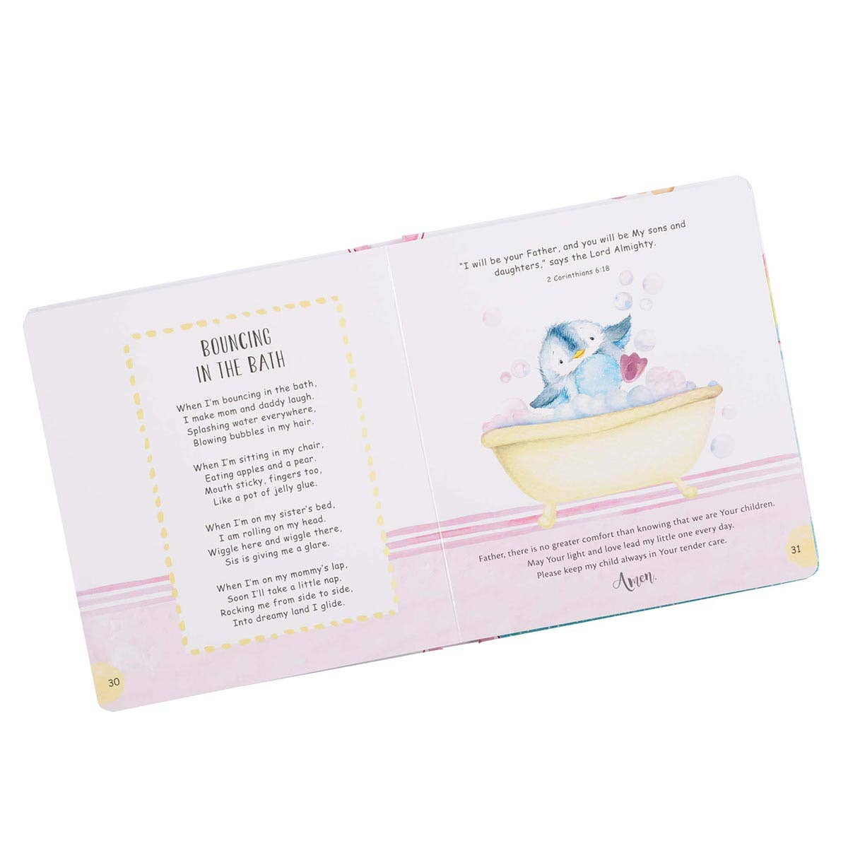 Kid Book My LullaBible for Girls Padded Hardcover Board Book - Image 6