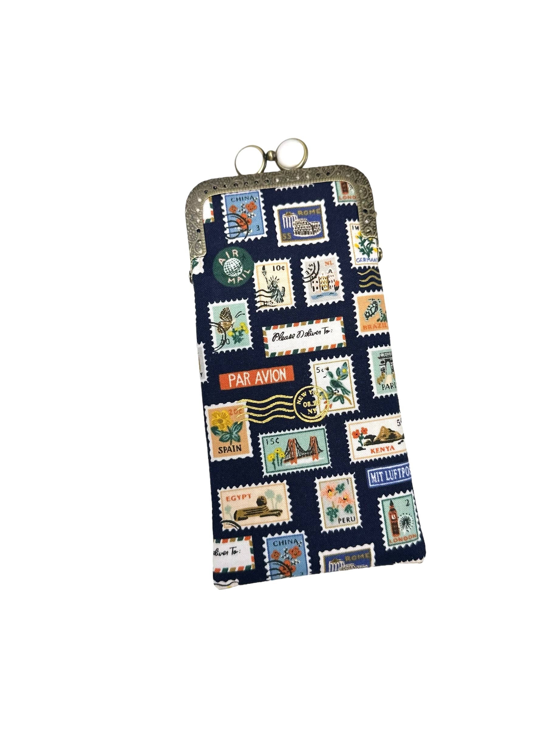 Eyeglass Case - Travel Stamps - Image 9