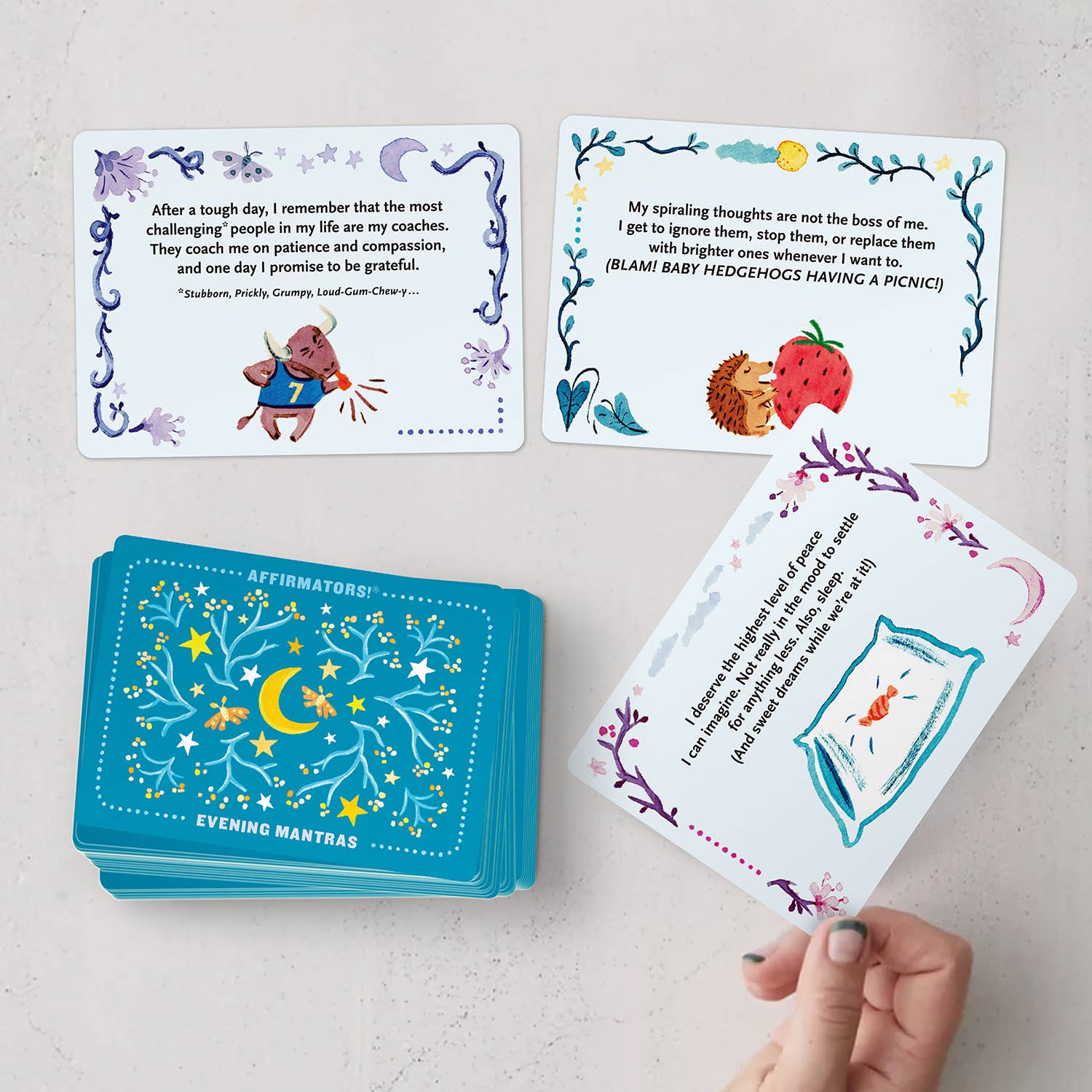 Affirmators!® Mantras (Evening) Nightly Affirmation Cards - Image 6