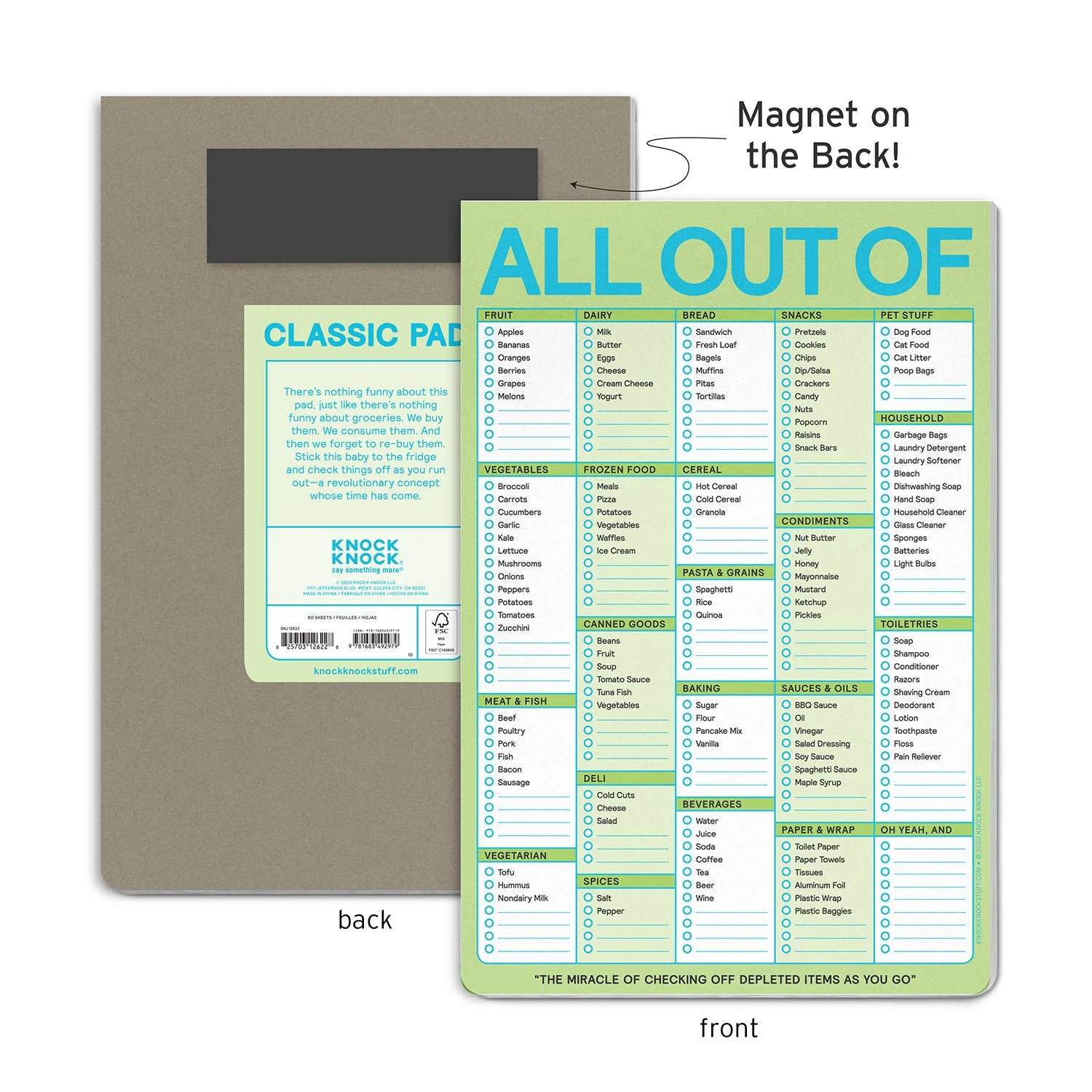 All Out Of Pad® with Magnet (Pastel Version / Original) - Image 4