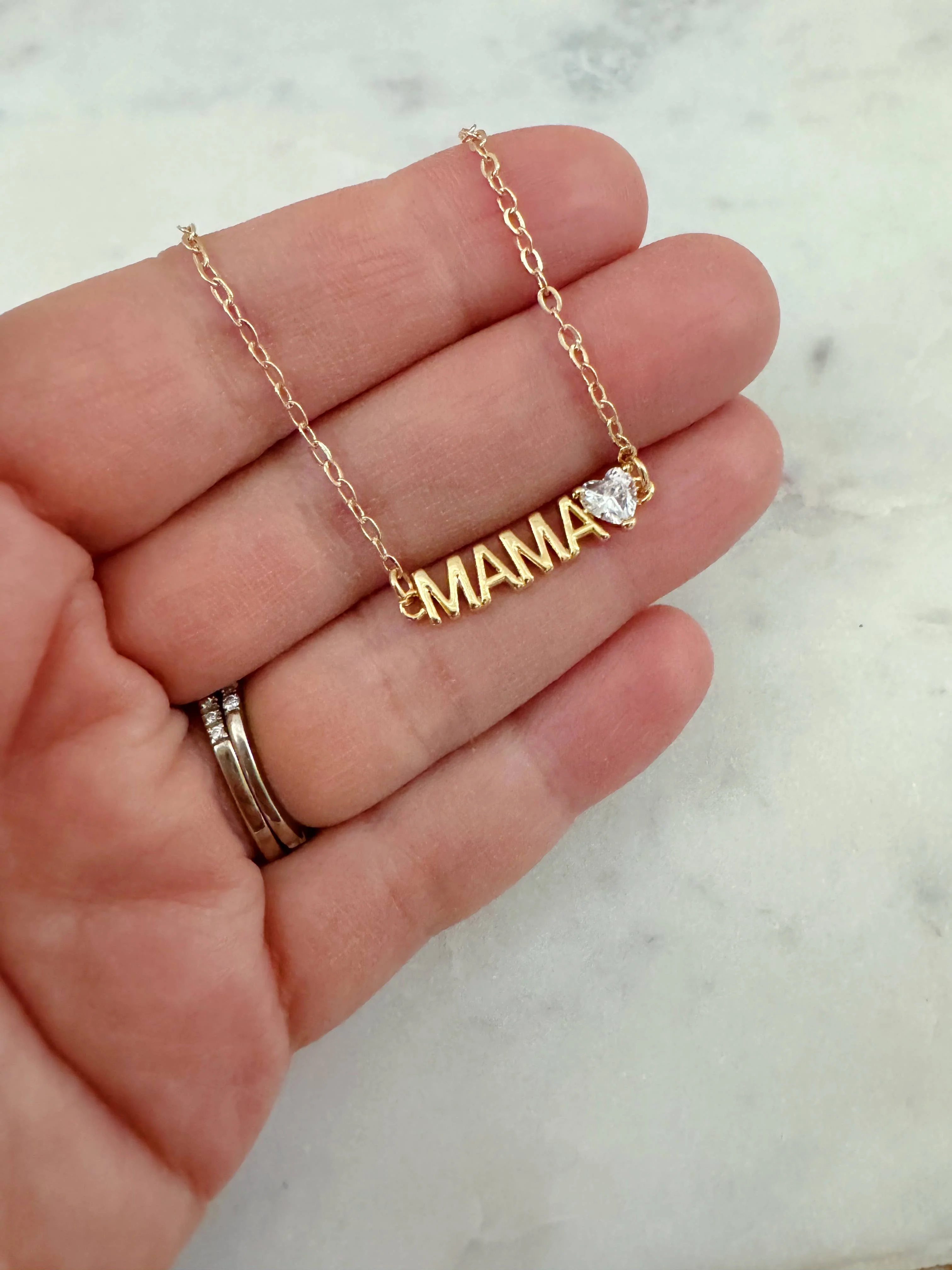 Gold Mama Necklace