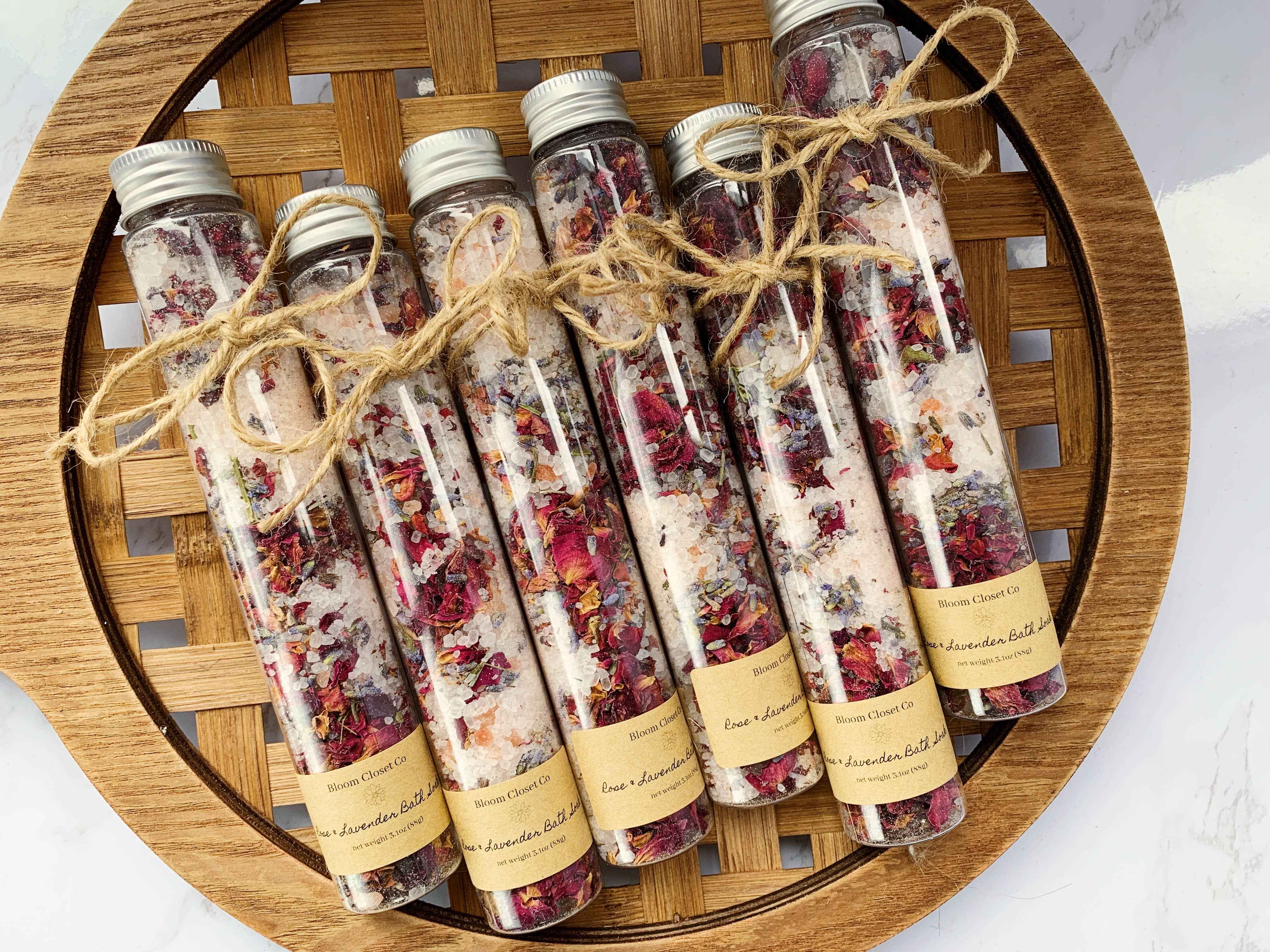 Bath Salts: Assorted Scents Large Test Tube