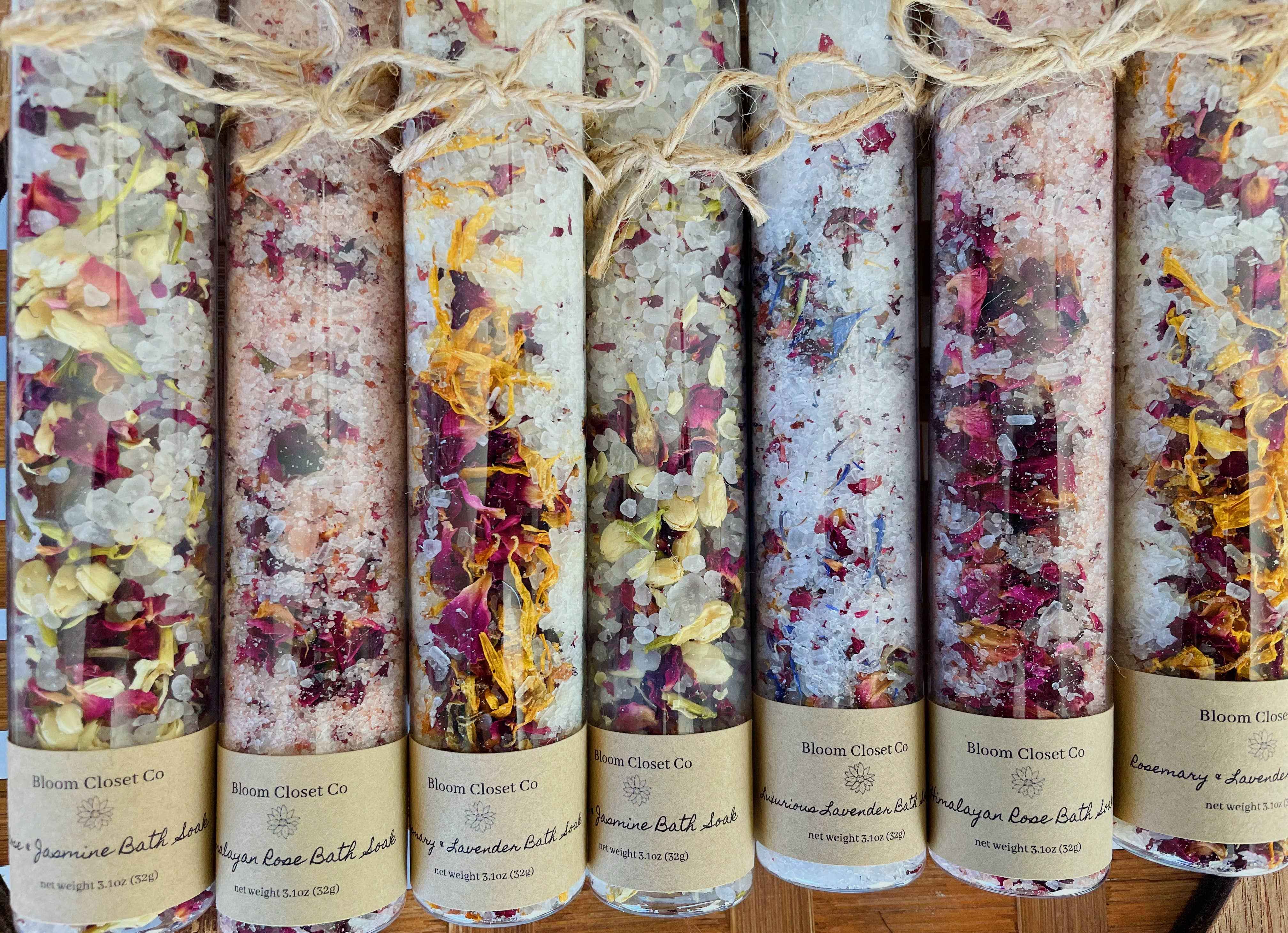 Bath Salts: Assorted Scents Large Test Tube - Image 2