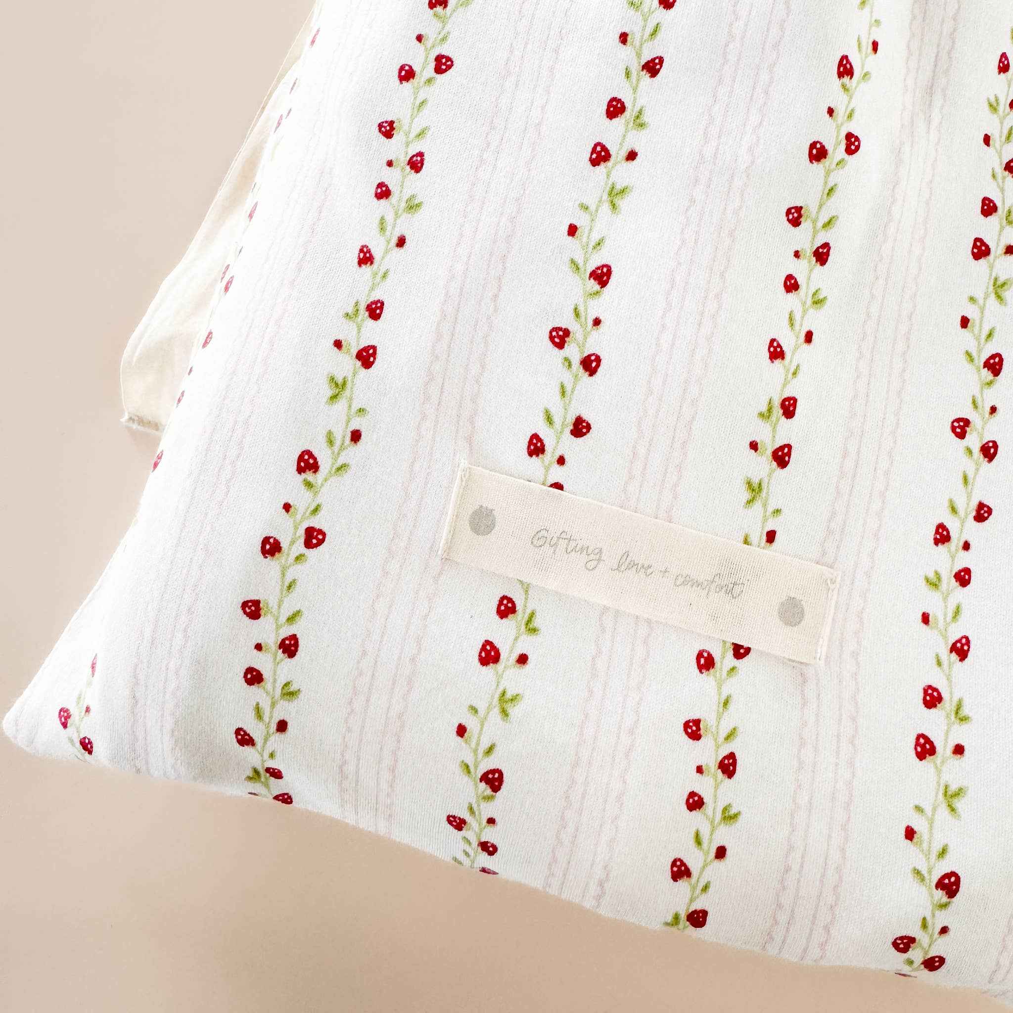 Layette Set Strawberry Pink Rose Newborn Baby Shower Gift - Image 4