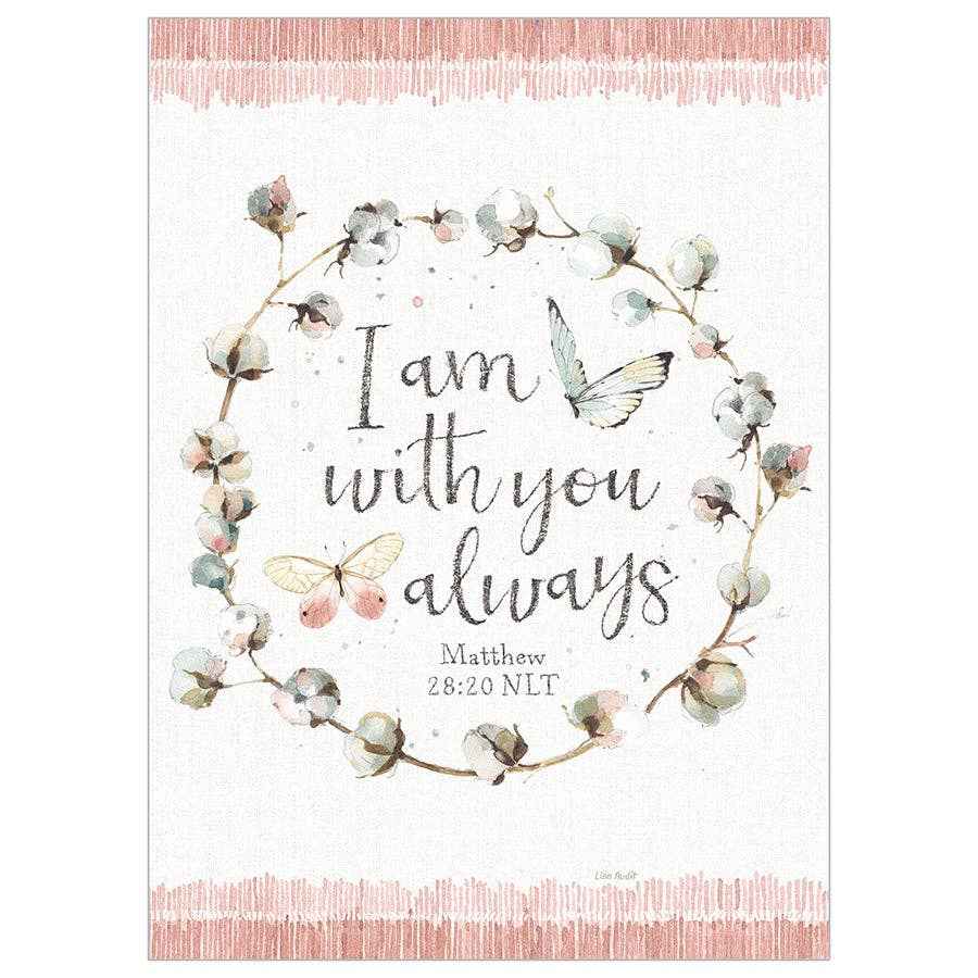 Cotton Wreath - Faith Sympathy Card