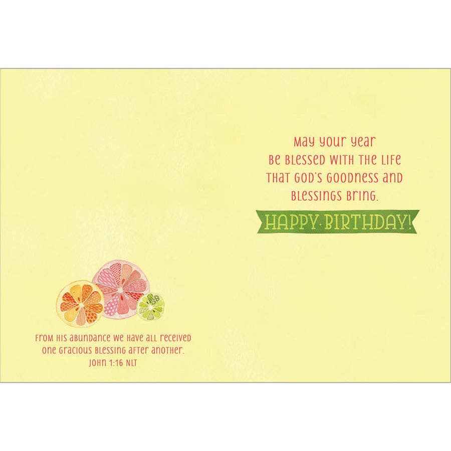 Life in Your Years - Faith Birthday Card - Image 2