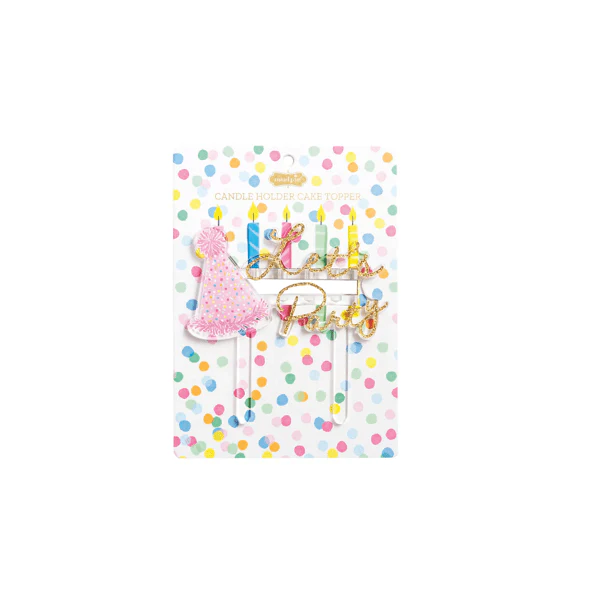 Lets Party Cake Topper