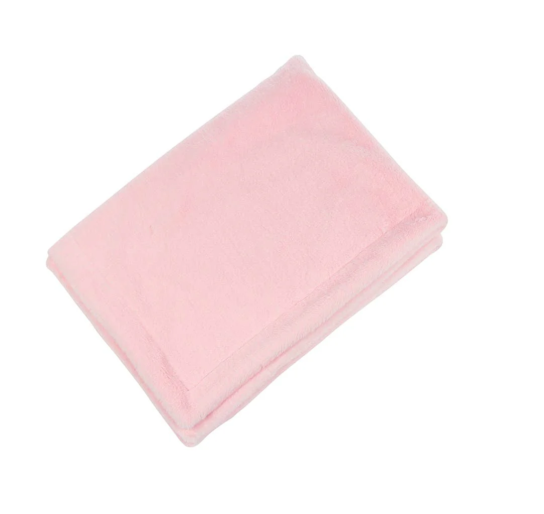 Light Pink Soft Fur Blanket - Image 3