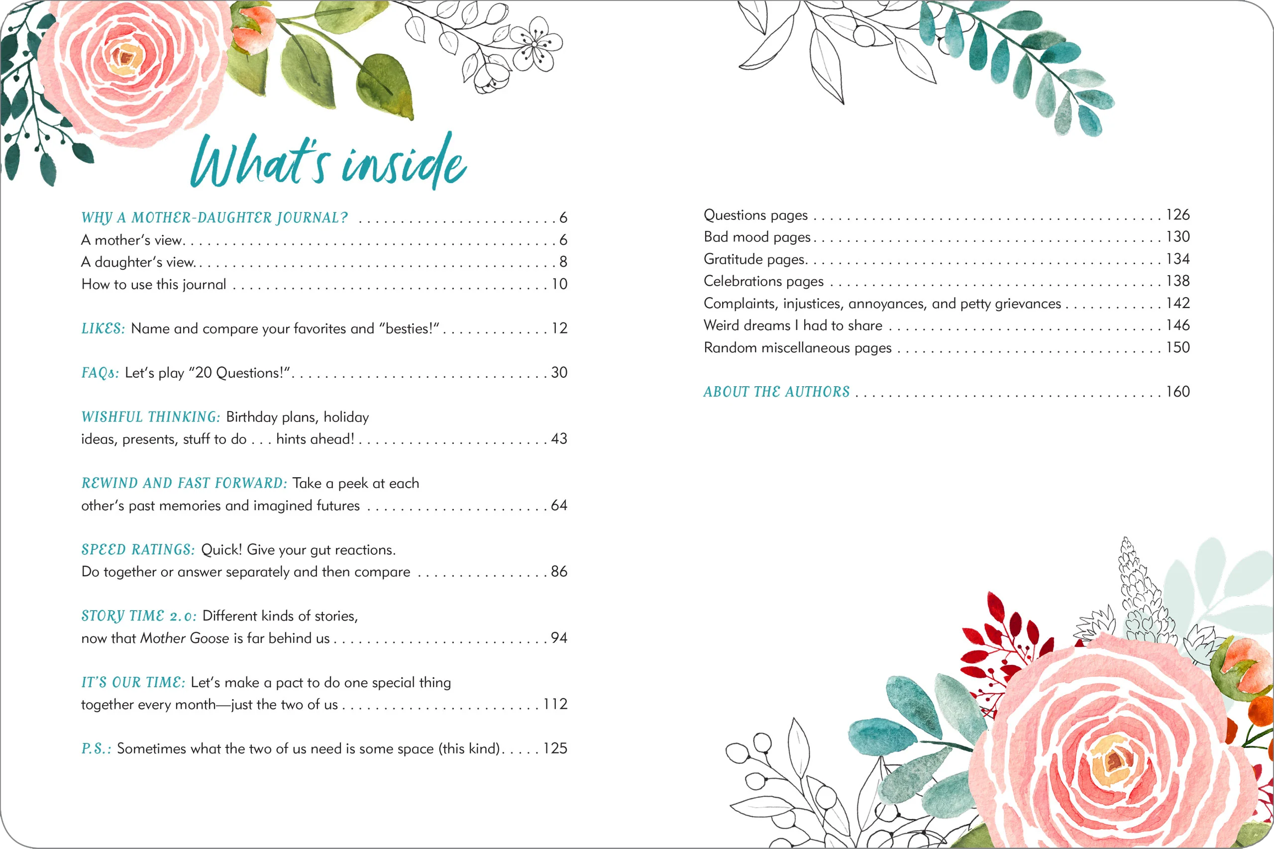 Like Mother, Like Daughter Journal (floral) - Image 3