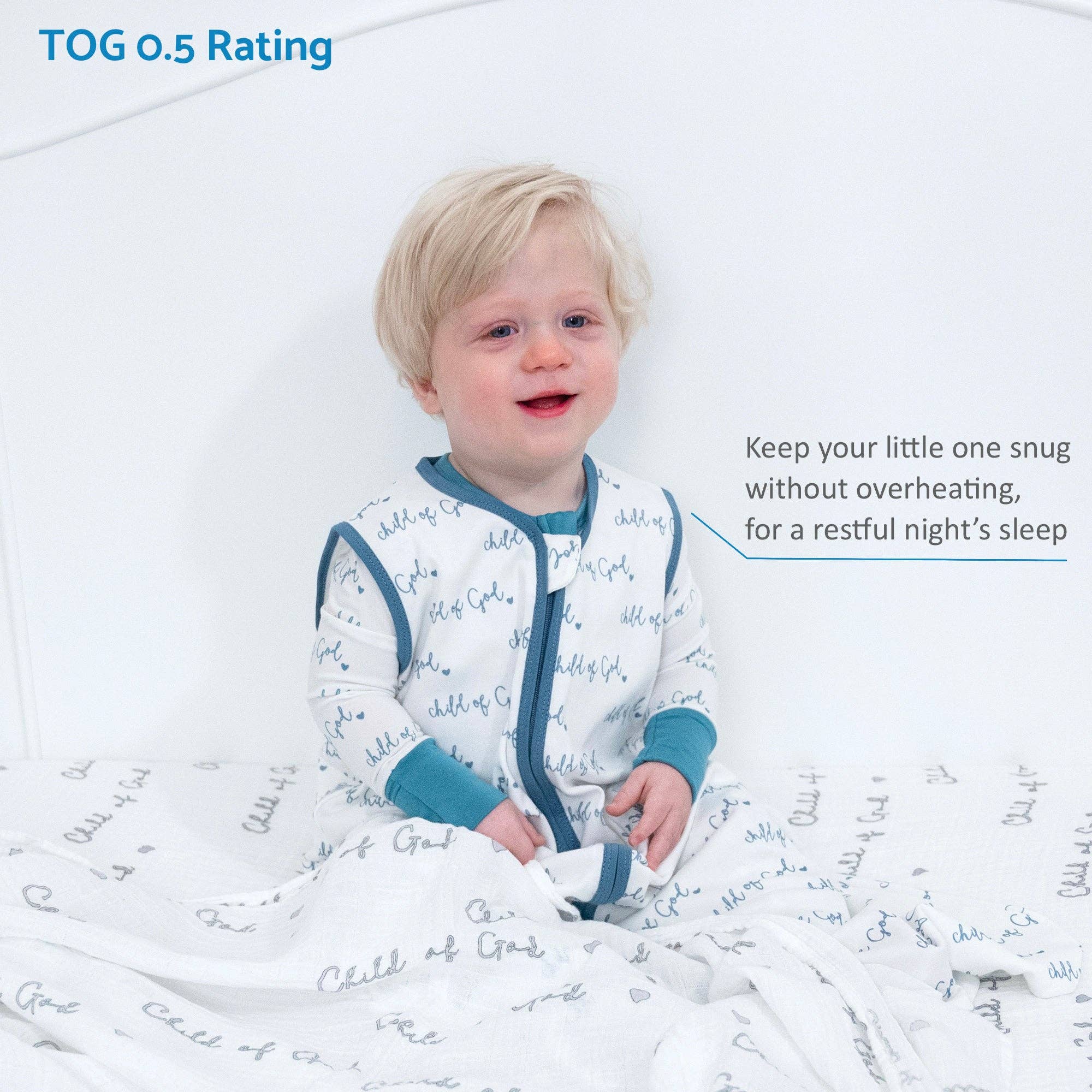 Child of God - Blue Sleep Sack - Image 5