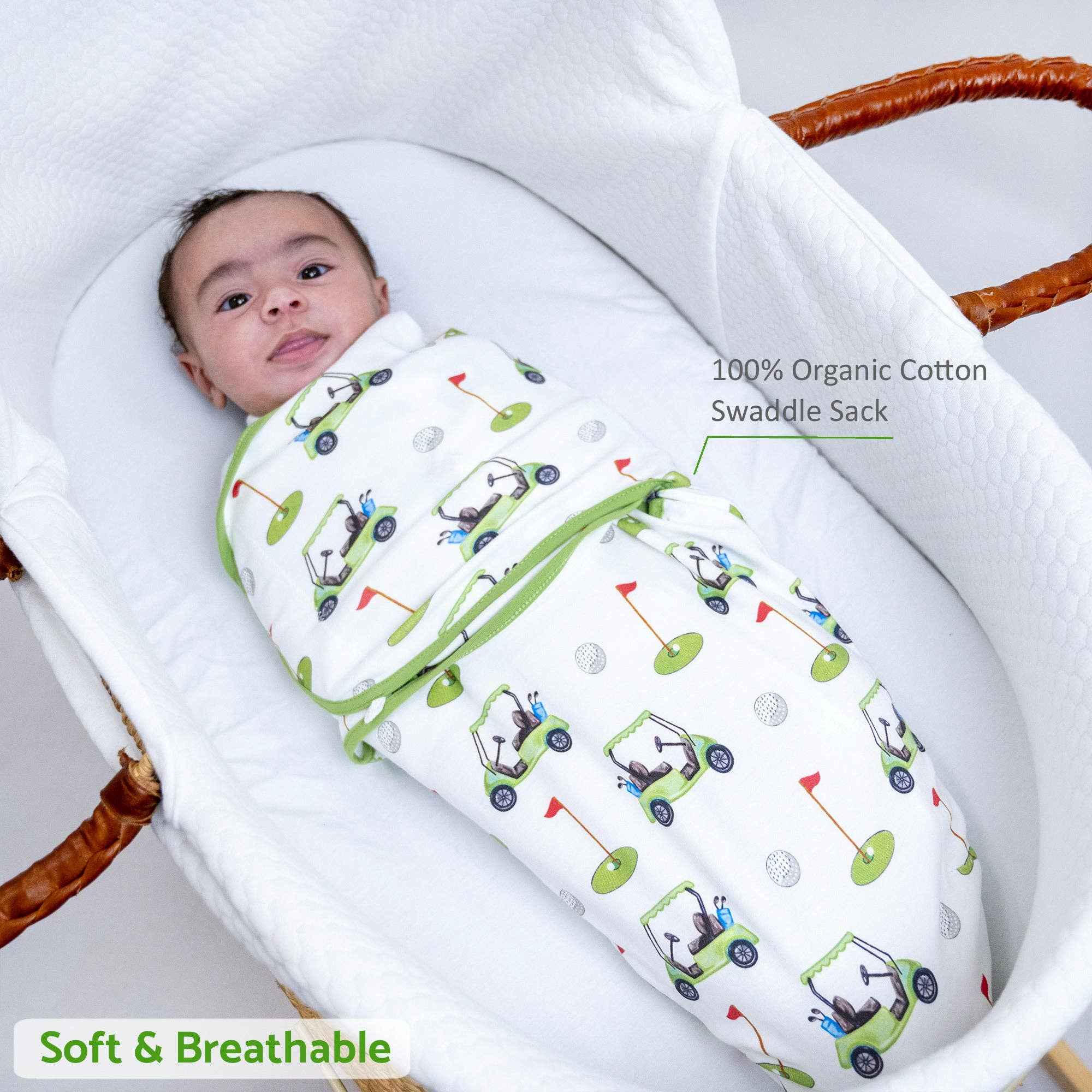 Golf A Round Swaddle Sack-New - Image 2