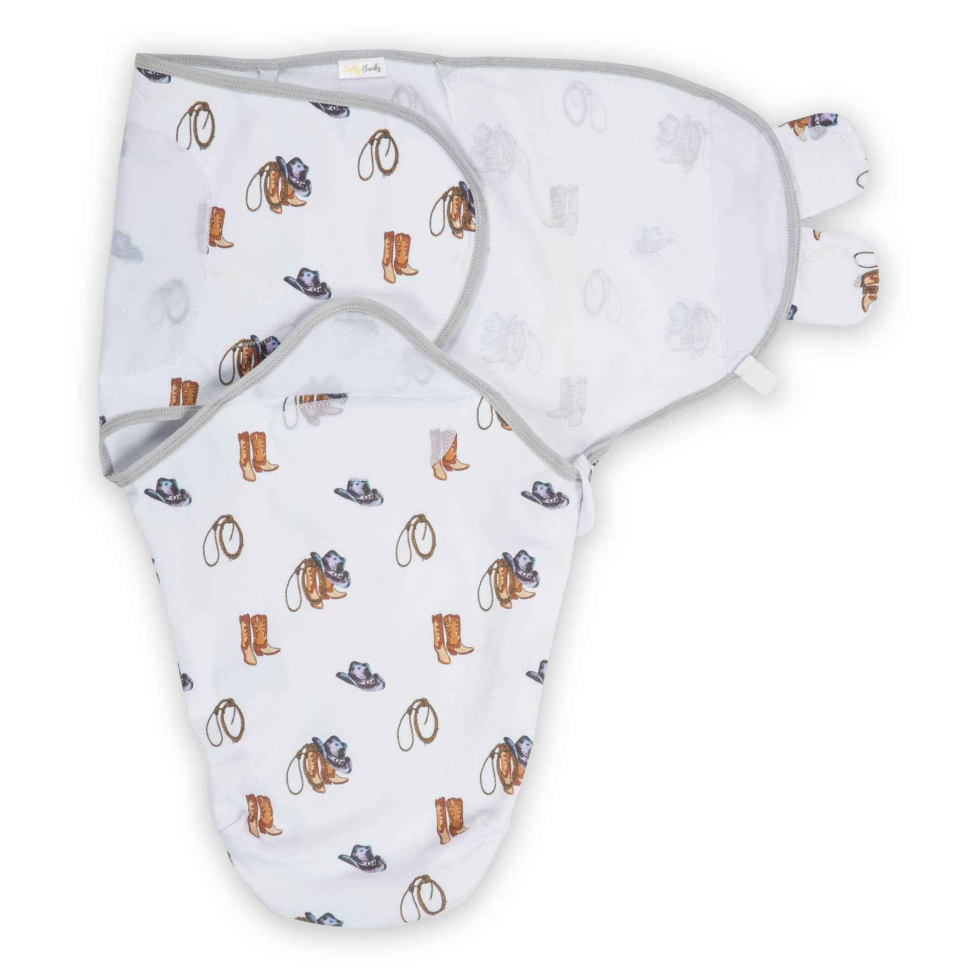 Life Is Better In Boots Baby Sleep Swaddle Organic Cotton
