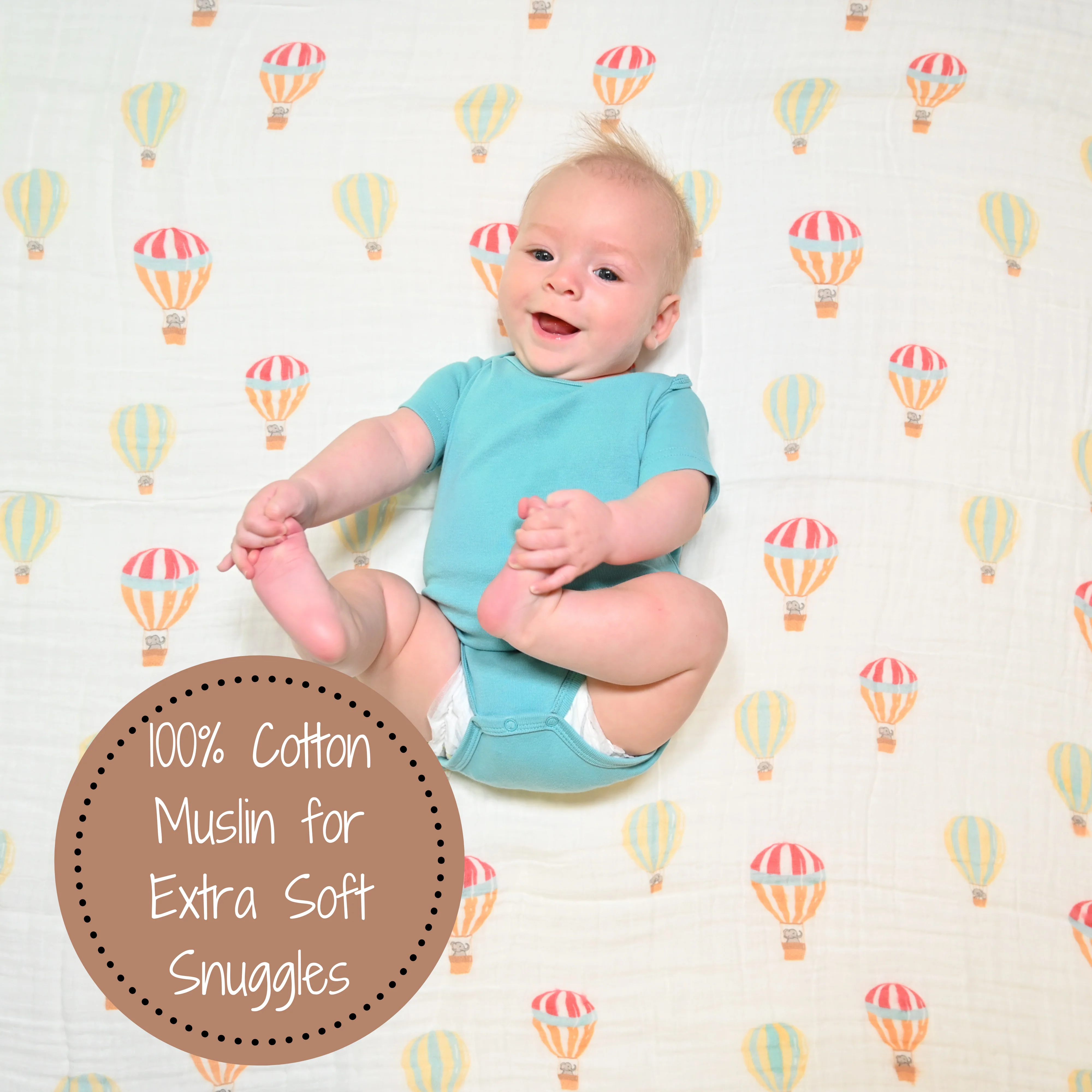 Stand Tall Baby Muslin Cotton Blanket - Image 5