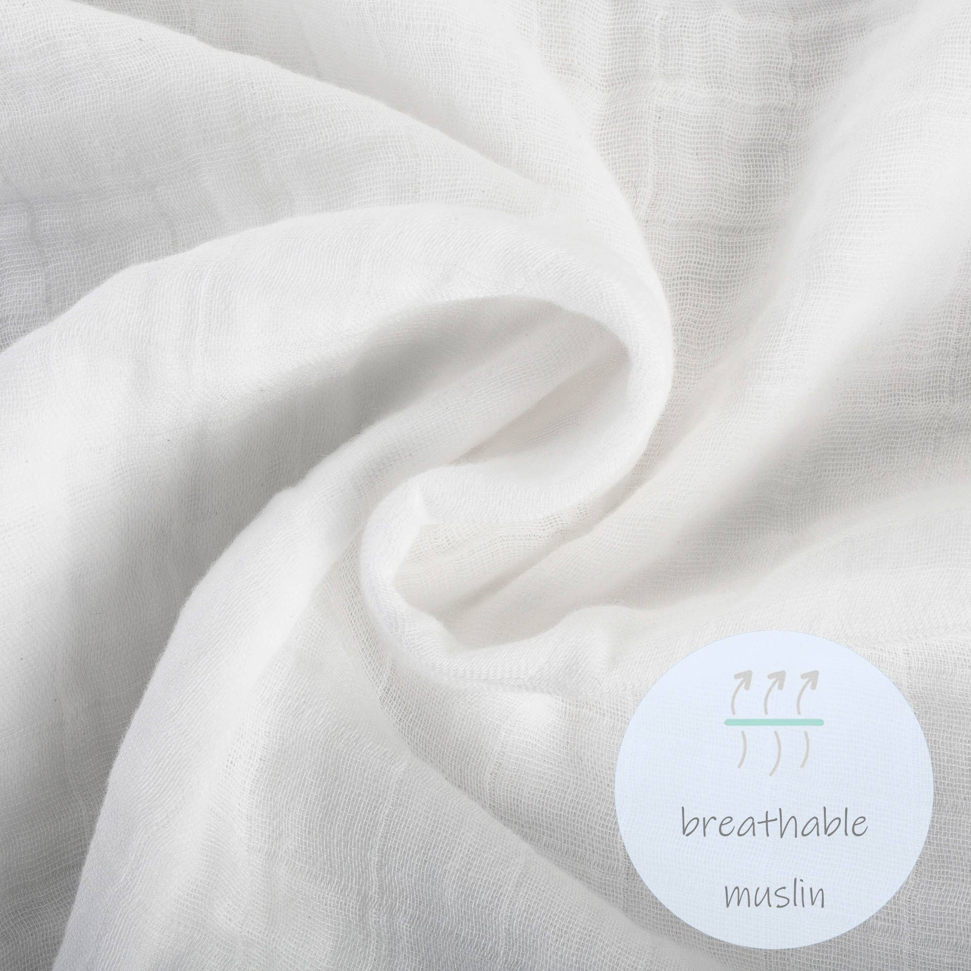 The Cow Goes MOO Baby Muslin Swaddle Blanket - Image 7