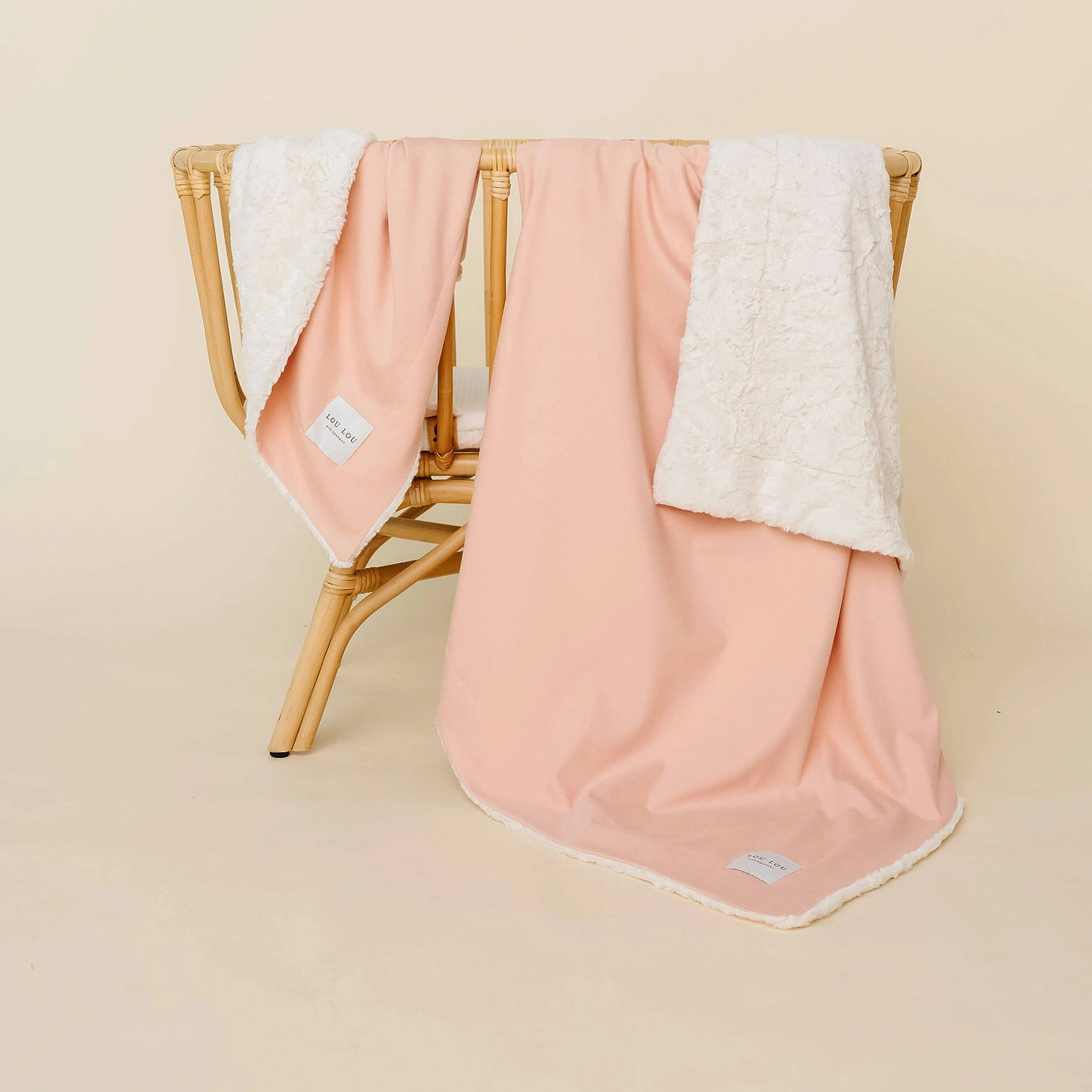 Cozy Weighted Baby Blanket - Ballet Pink