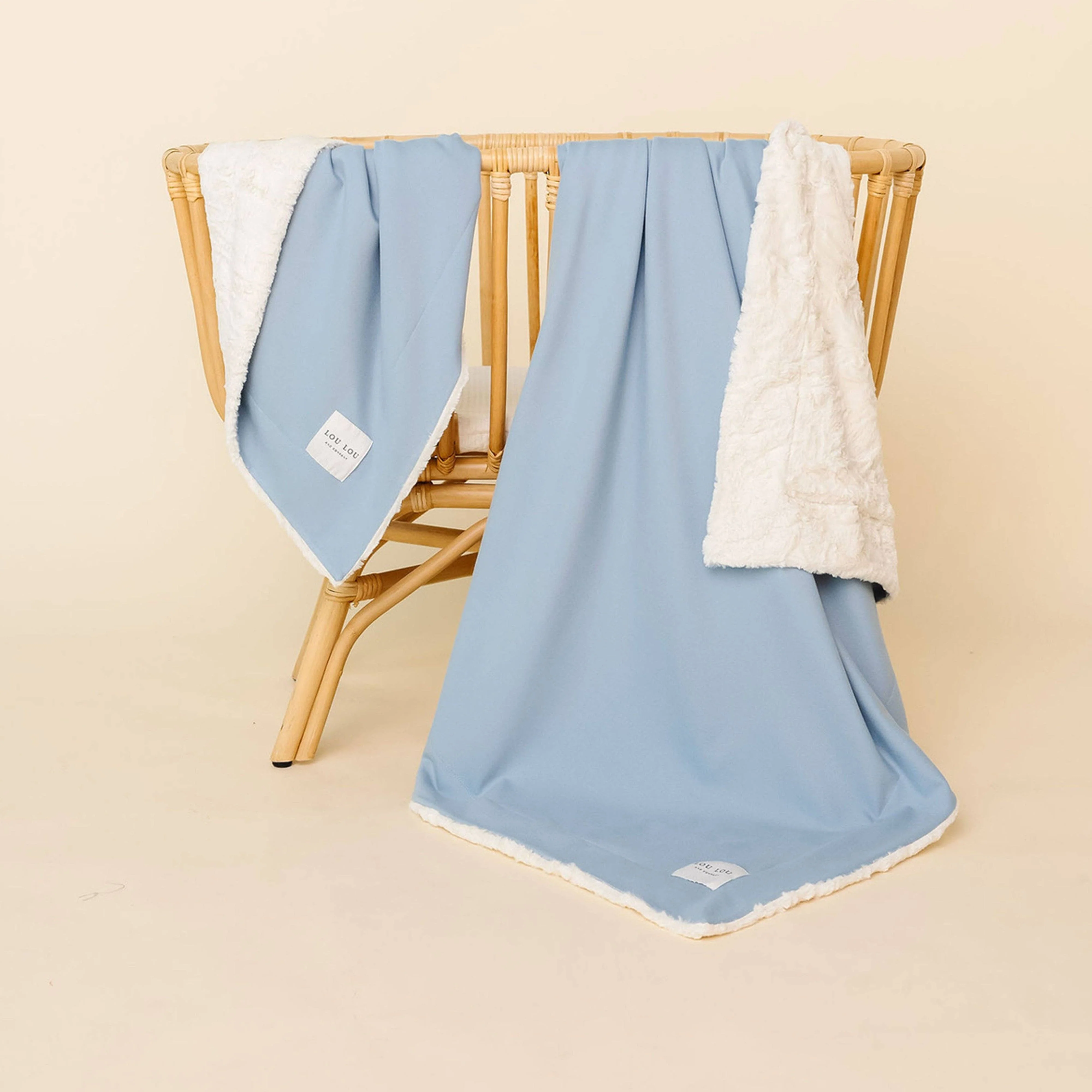 Cozy Weighted Baby Blanket - Steel