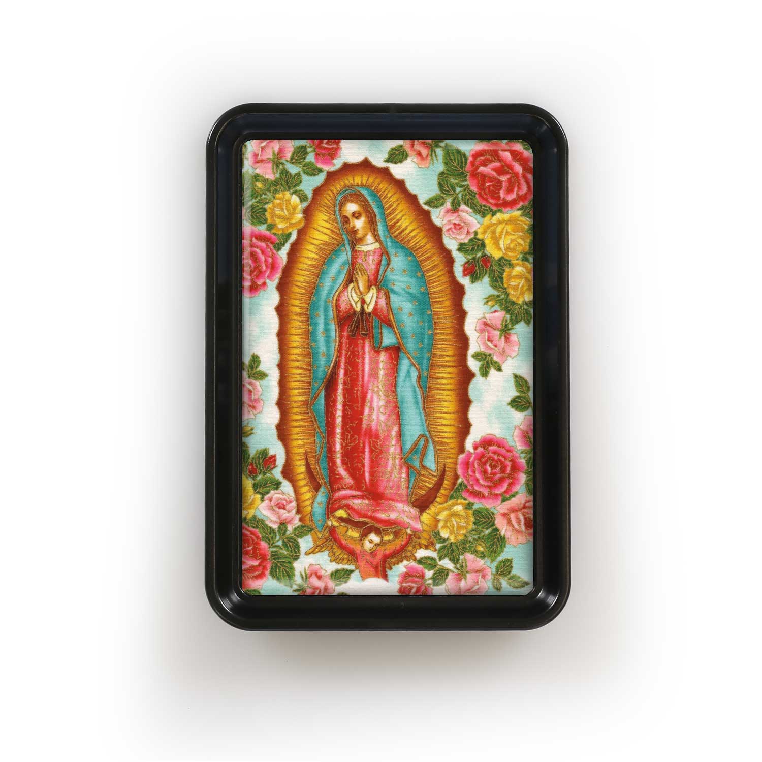 Guadalupe Blessed Virgin Our Lady Sacred shrine Classic Tray - Image 2