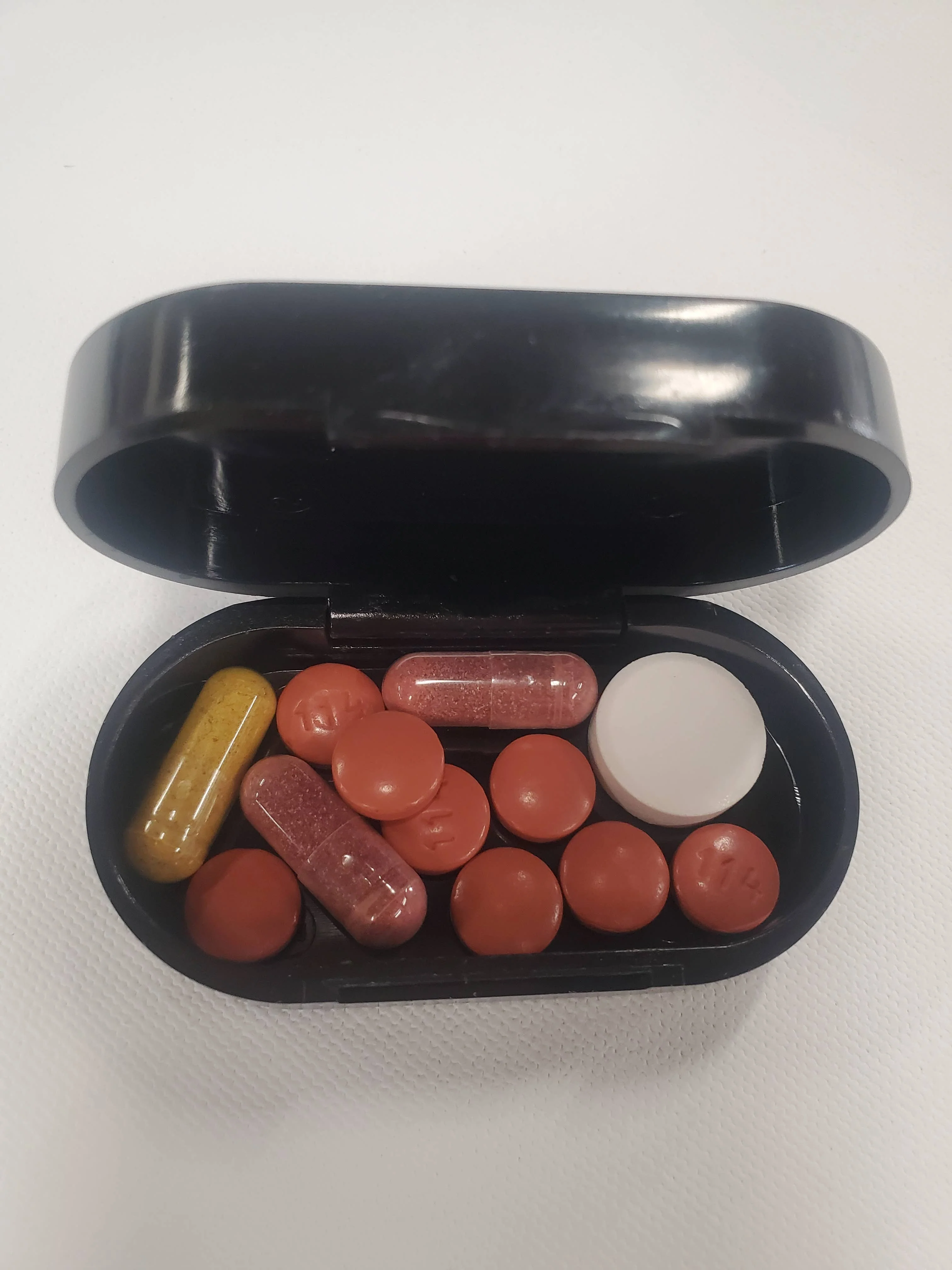 Pill Box Flowers Bouquet Gift Supplements Car Trinkets Stash - Image 2
