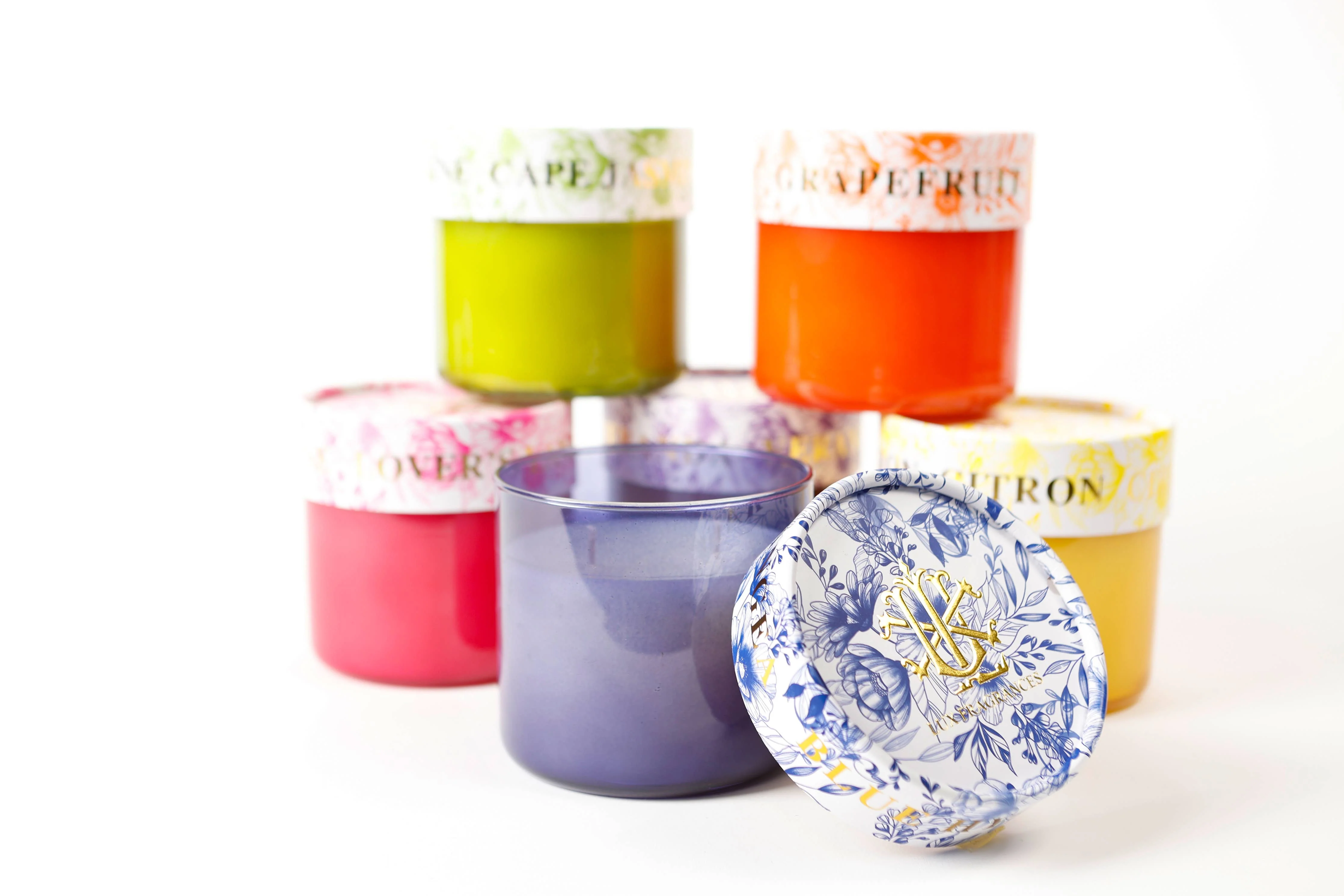 LOVER'S LANE 2 WICK CANDLE WITH DECORATIVE LID - Image 2