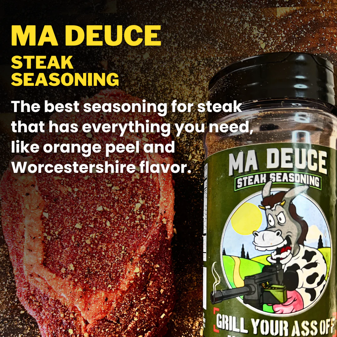 Ma Deuce Steak Seasoning™ - Beef, Meat, Kitchen, BBQ Rubs: Bottle - Image 4