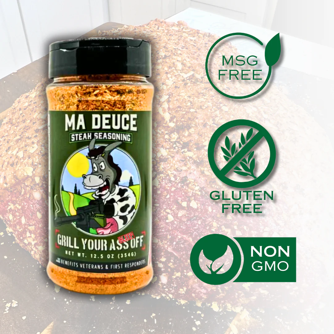Ma Deuce Steak Seasoning™ - Beef, Meat, Kitchen, BBQ Rubs: Bottle - Image 5