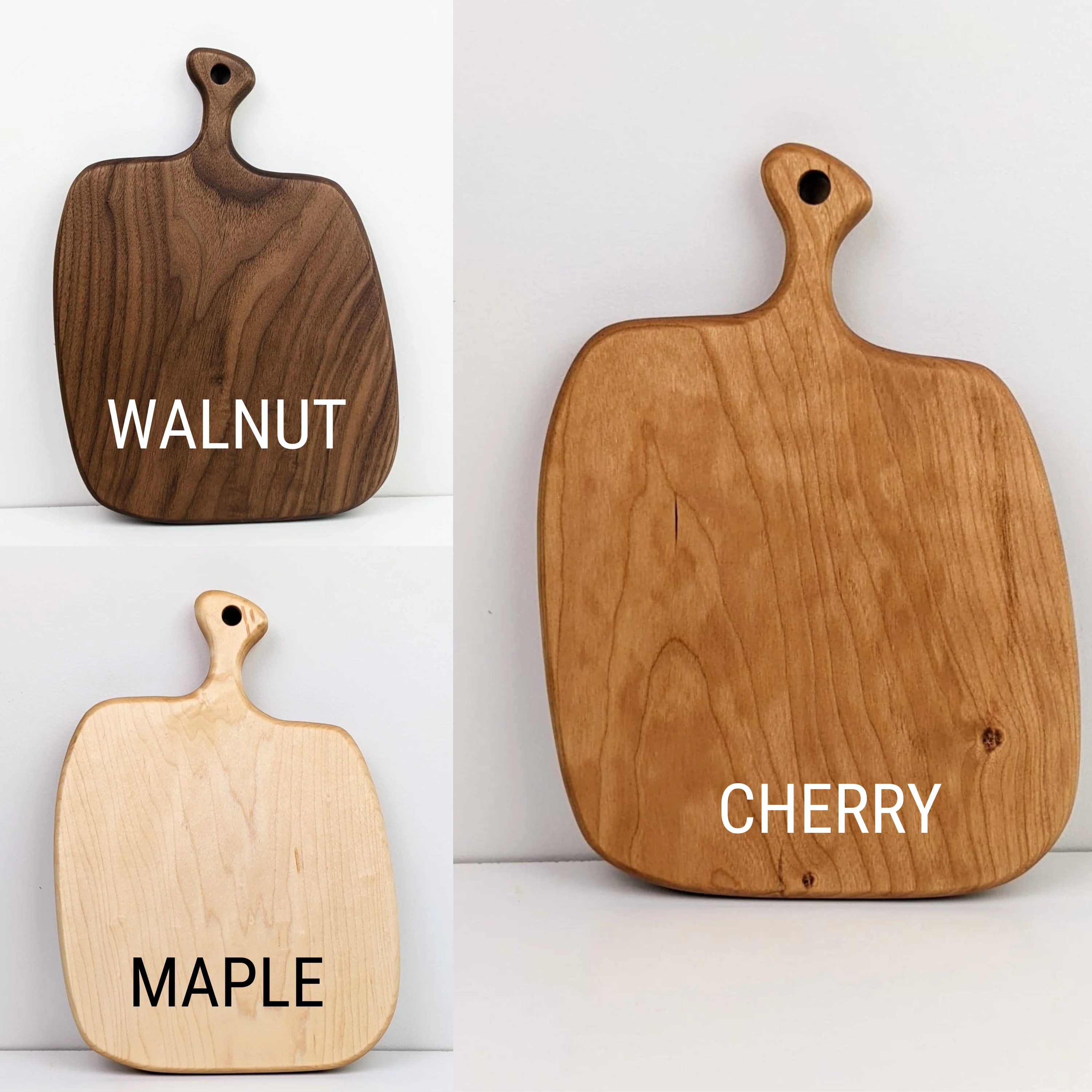 Wooden Charcuterie Board With Handle-Rounded - Image 6