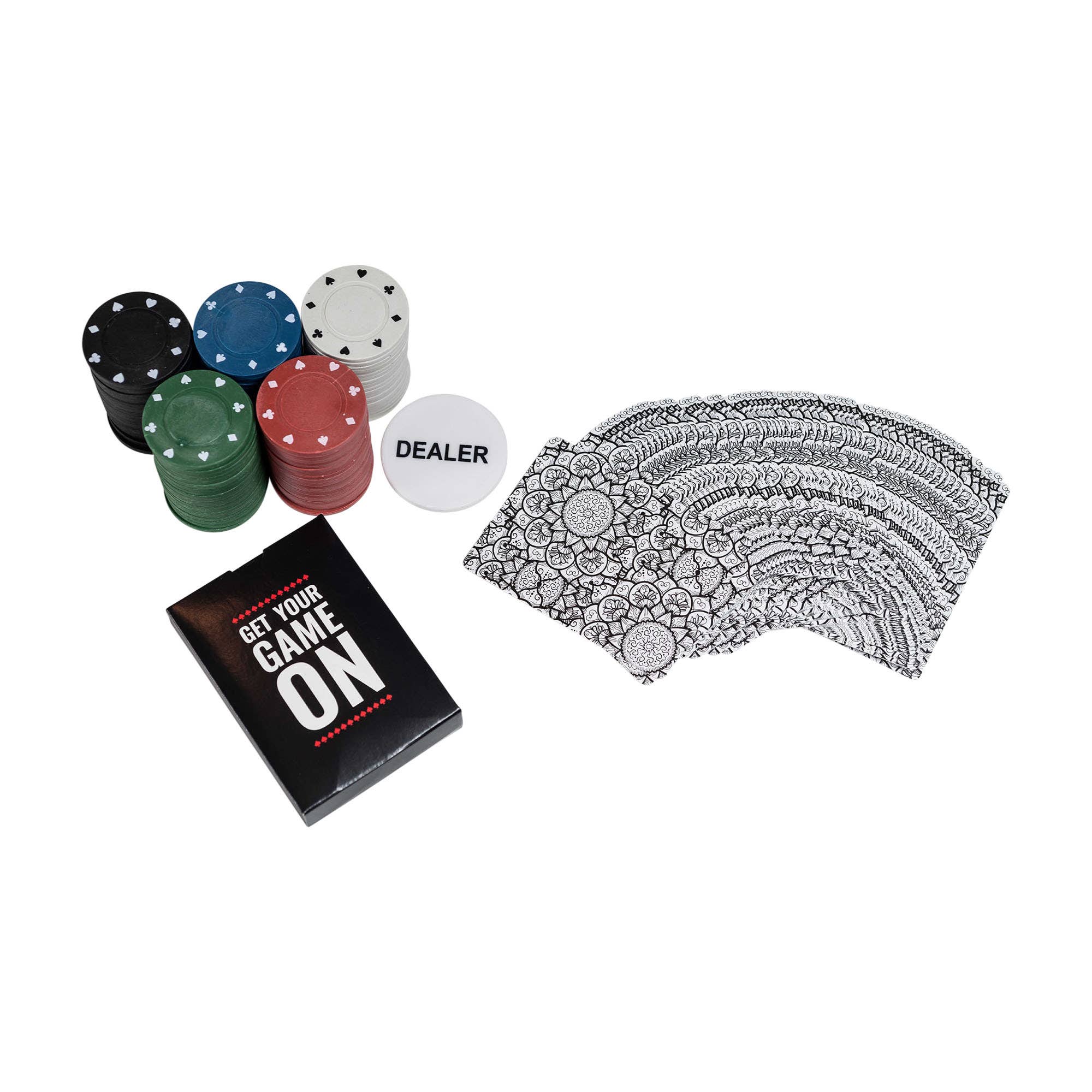 Men's Professional Poker in a Tin Set - Image 3