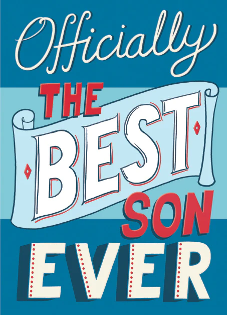 Officially the Best Greeting Card