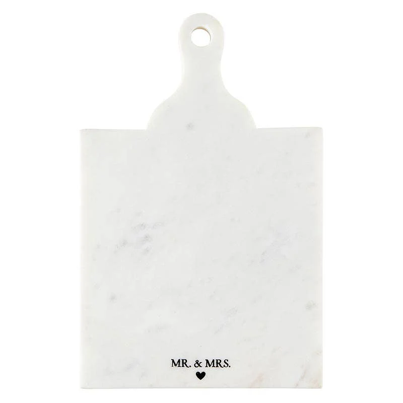 Marble Board with Handle - Mr. & Mrs. - Image 4