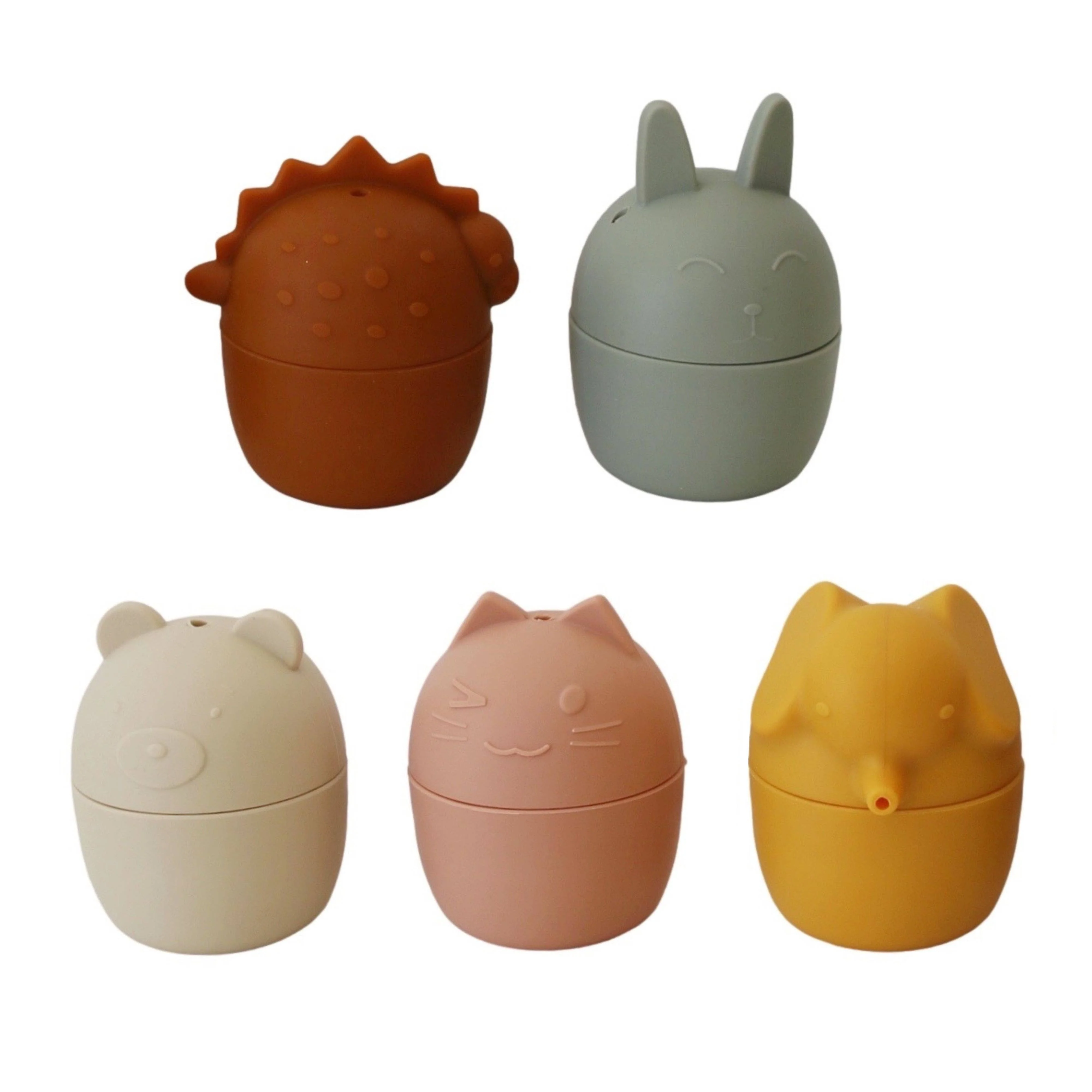 Animal Mold Free Silicone Bath Toy Set  - Image 20