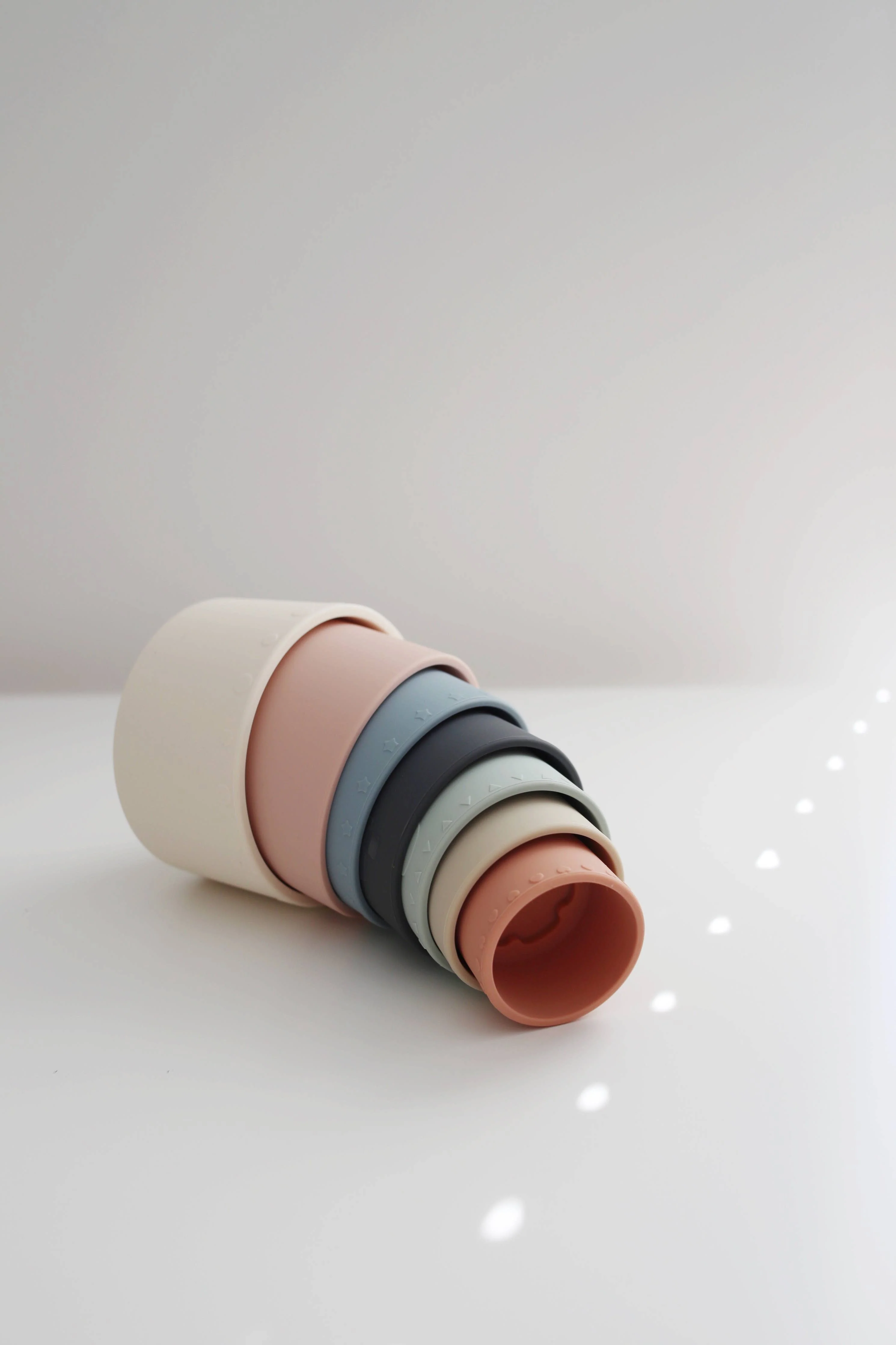 Classic Silicone Stacking Nesting Cups - Image 11
