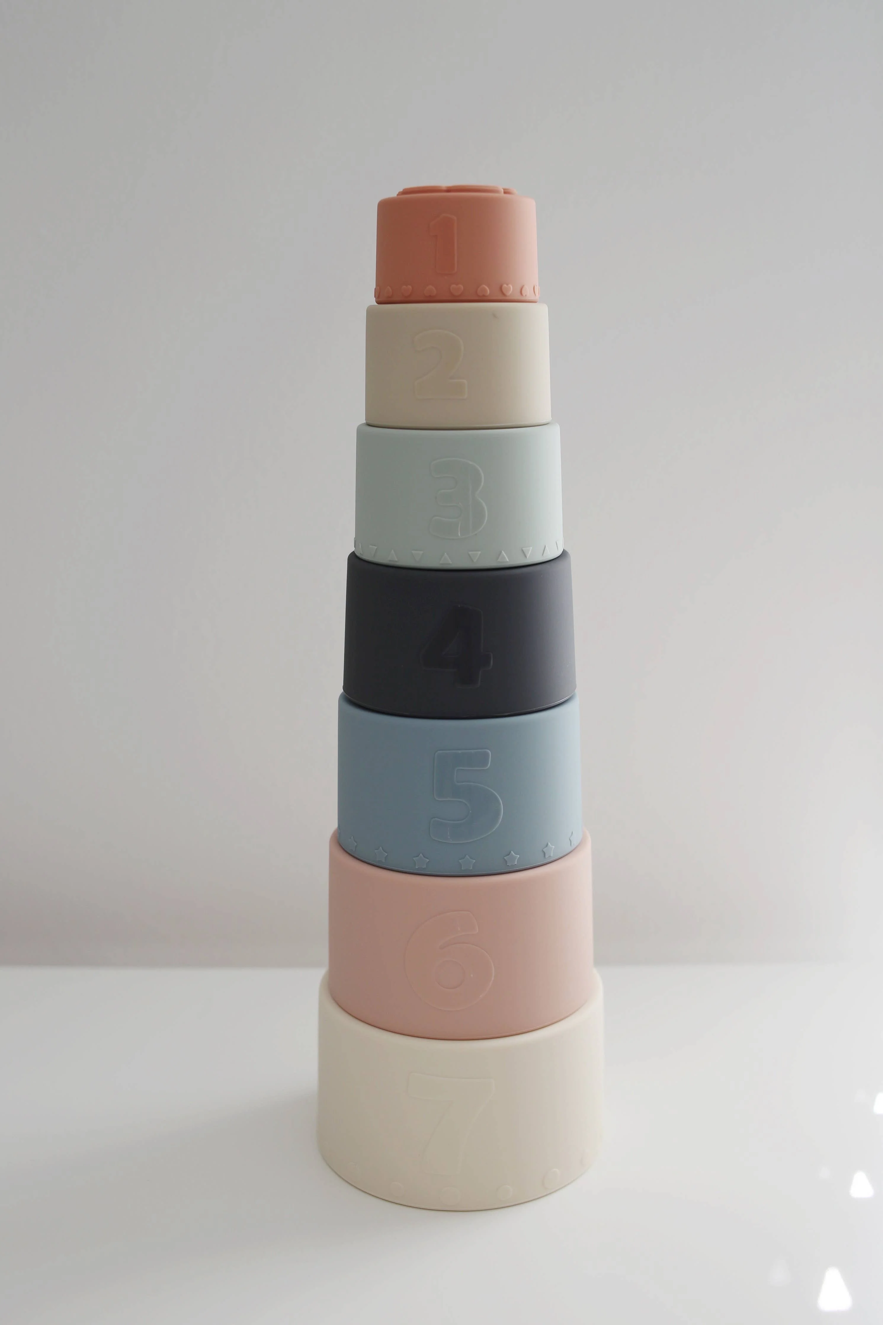 Classic Silicone Stacking Nesting Cups - Image 13