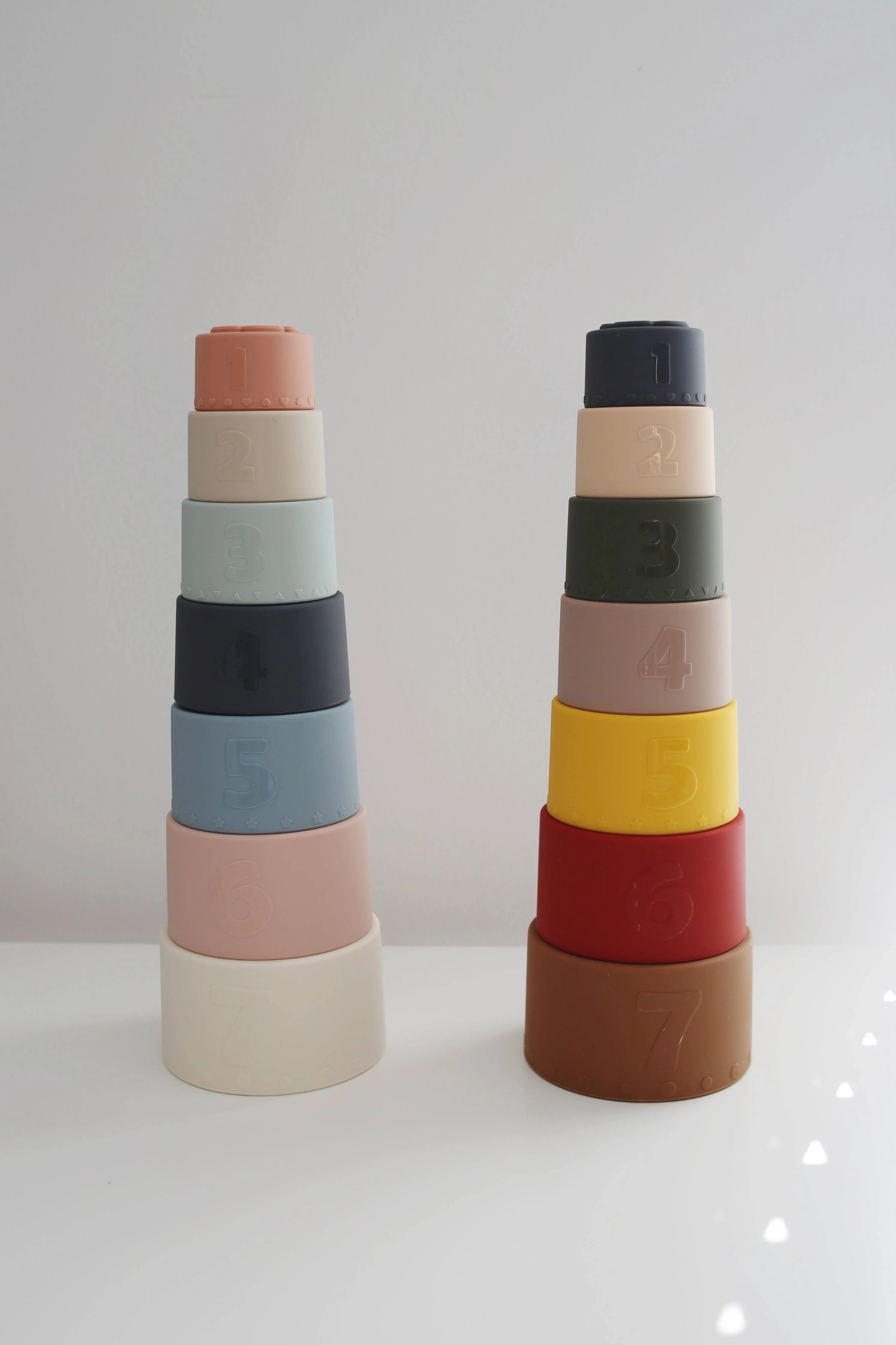 Classic Silicone Stacking Nesting Cups - Image 16