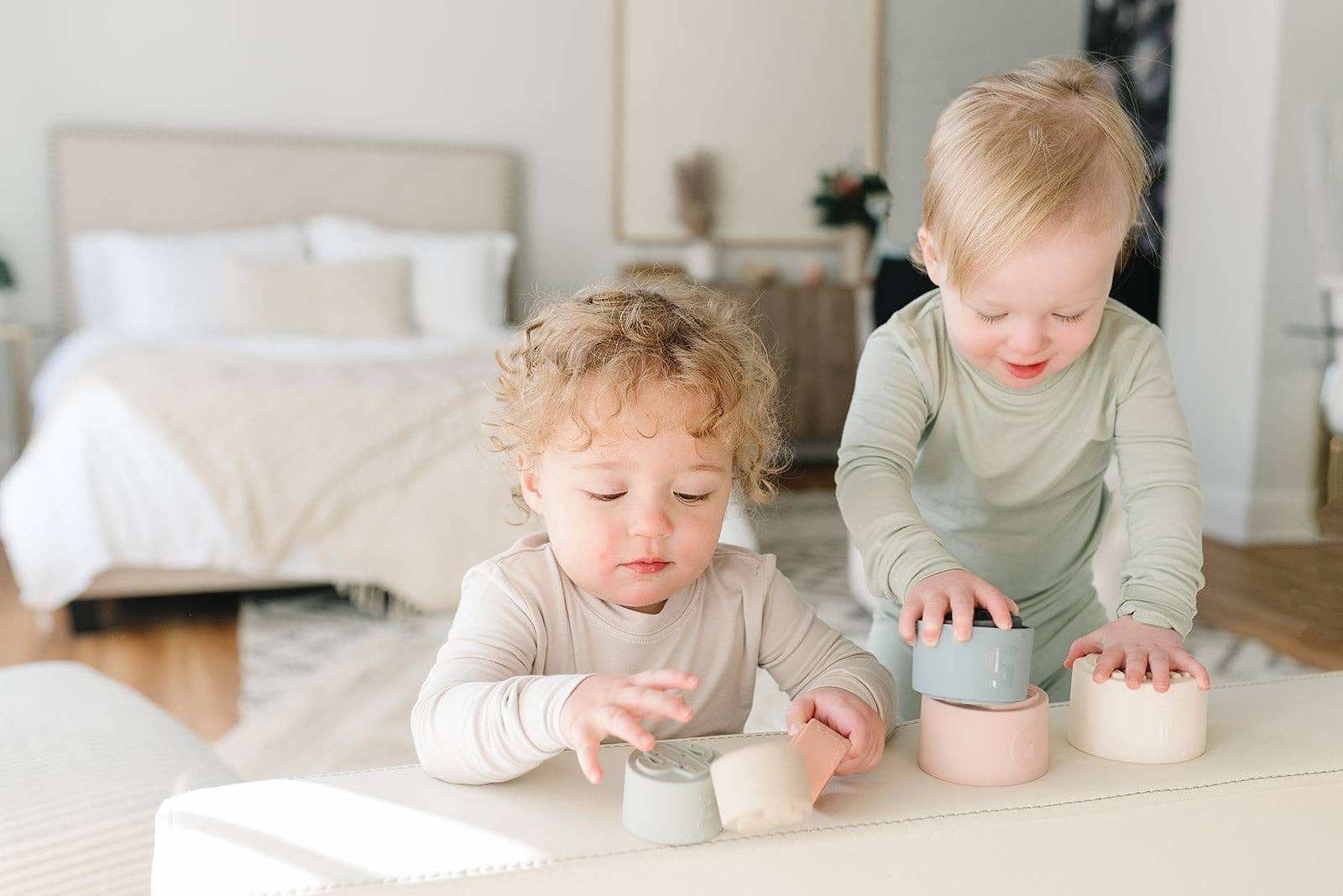 Classic Silicone Stacking Nesting Cups - Image 6