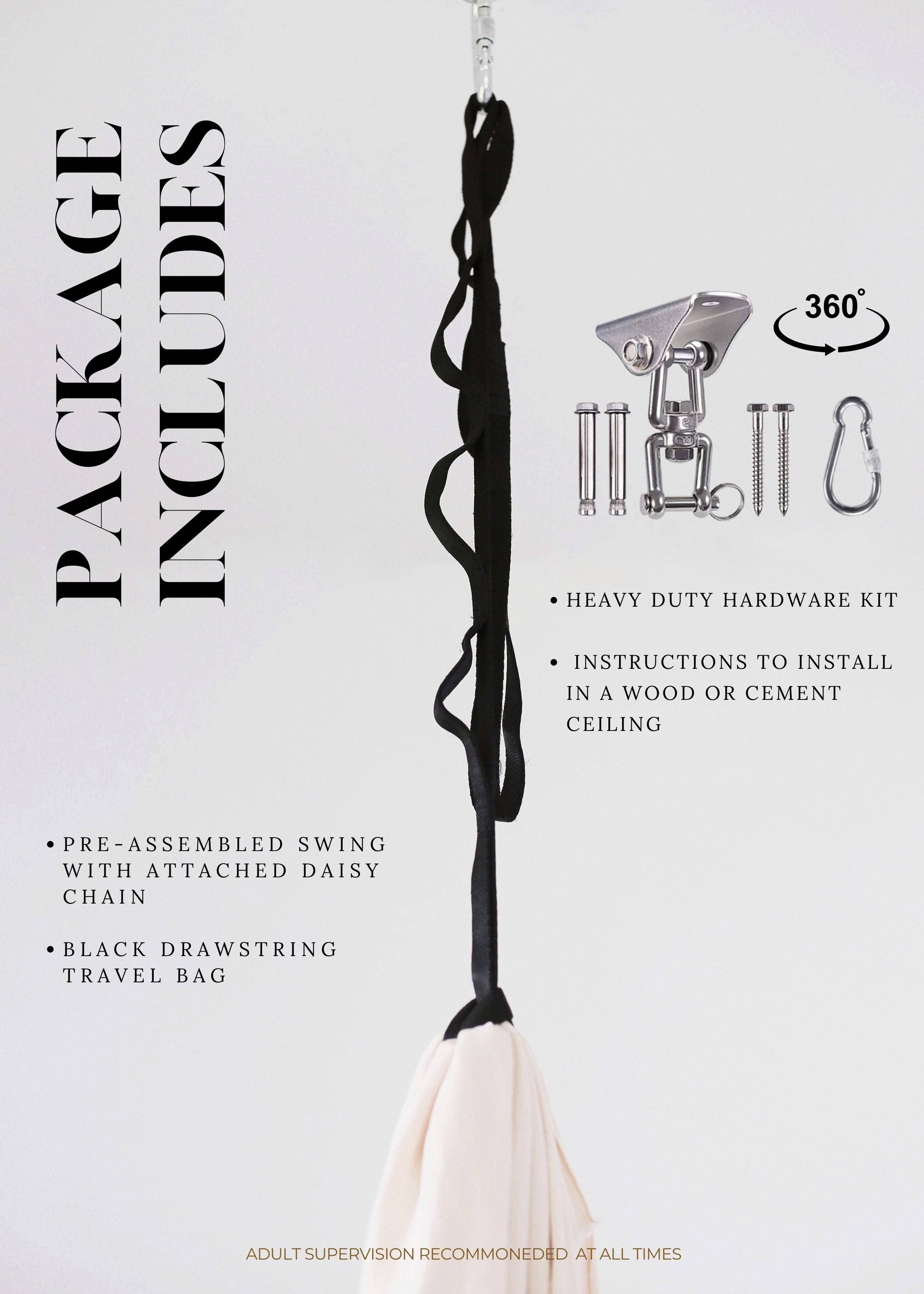 Desert Sage Cotton Sensory Swing - Image 10